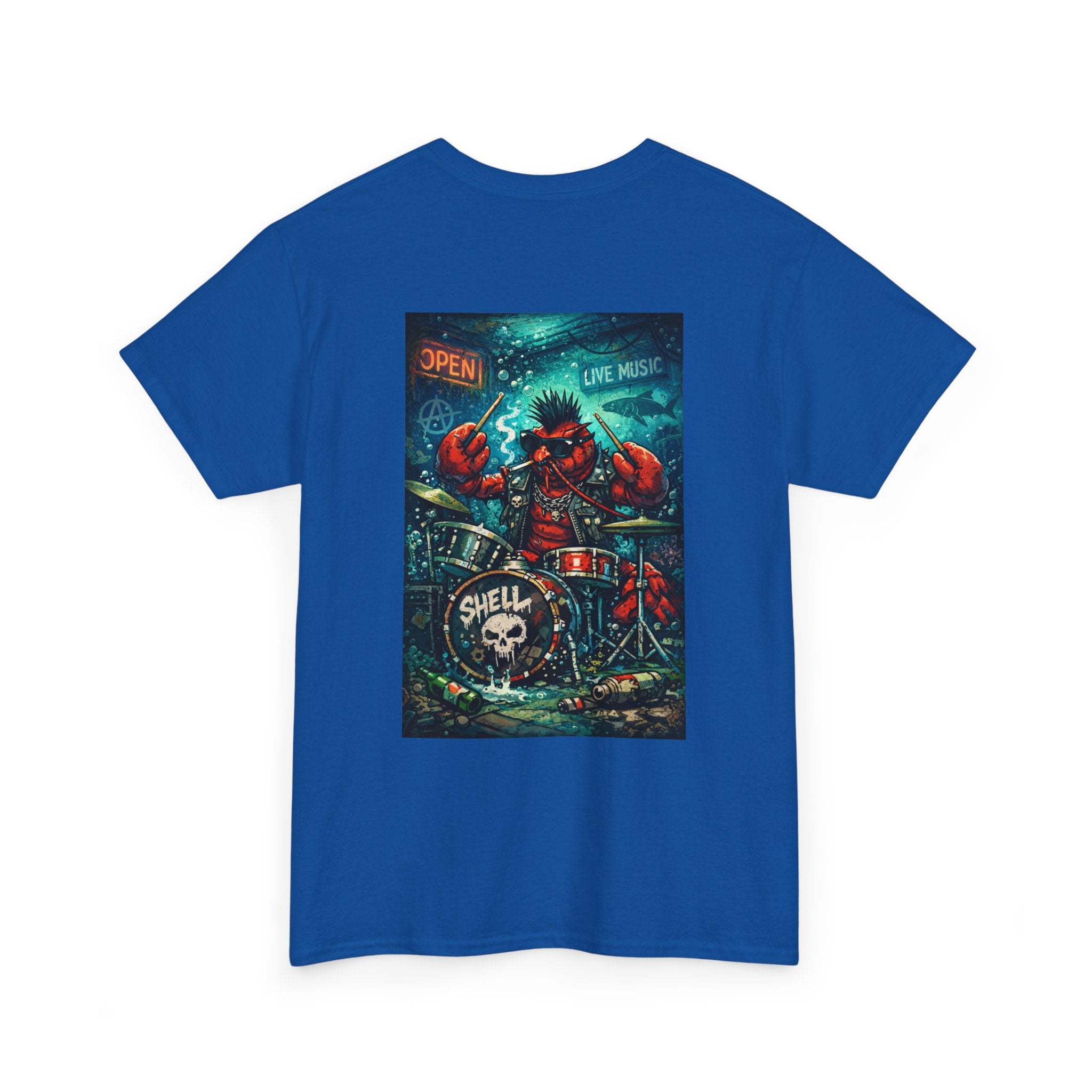 Drummer Lobstar  - Graphic T-Shirt