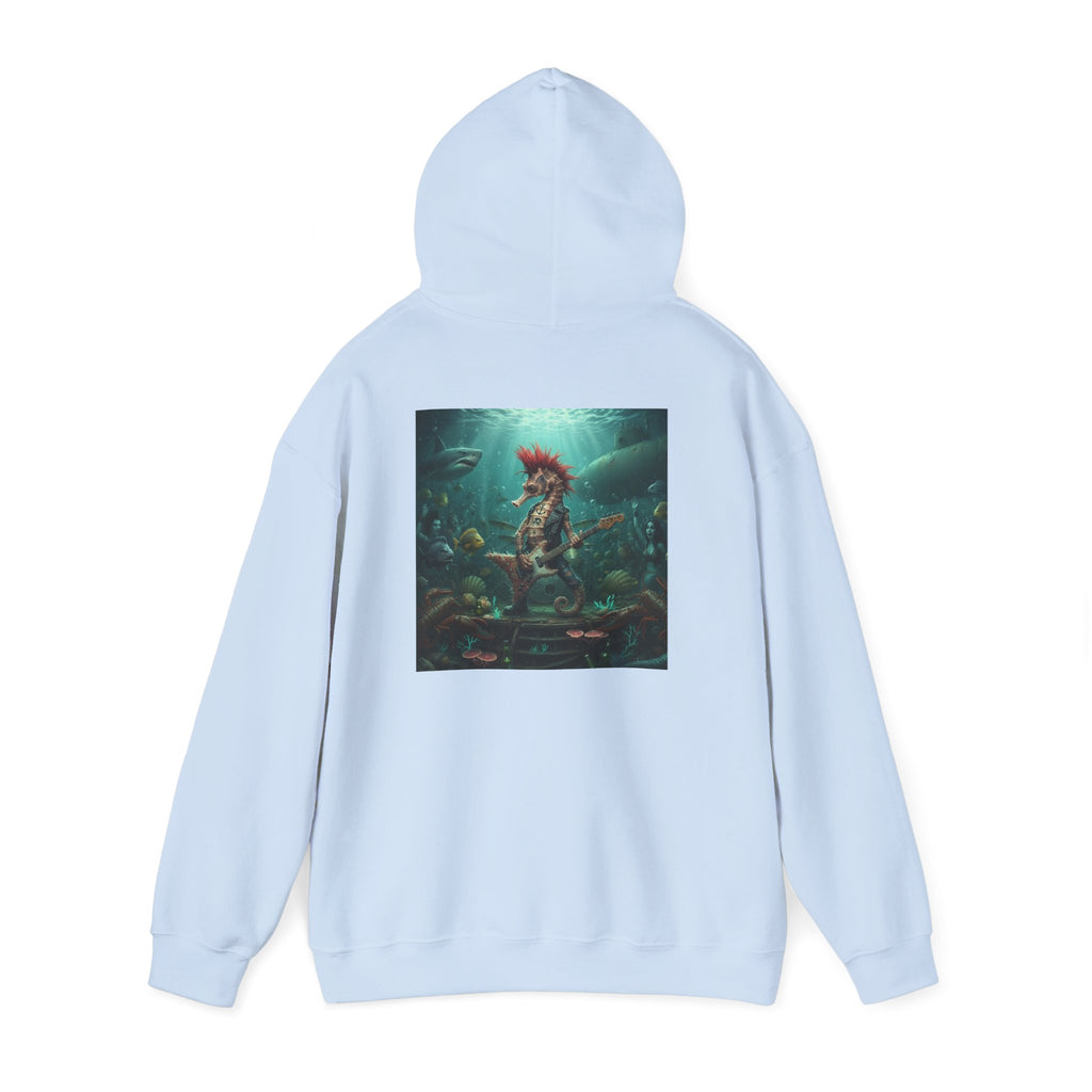 Rockstar Seahorse - Graphic Hoodie