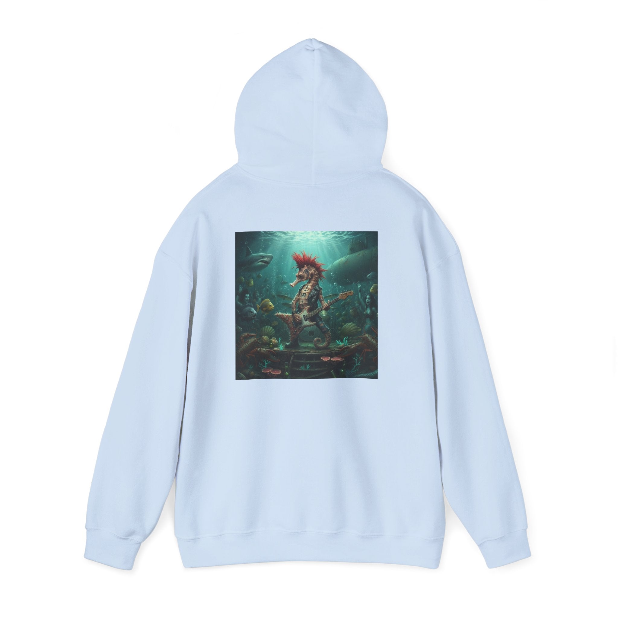 Rockstar Seahorse - Graphic Hoodie