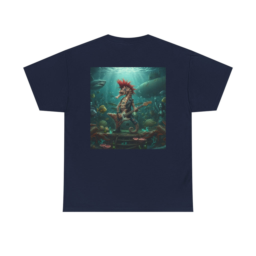 Rockstar Seahorse - Graphic T -Shirt