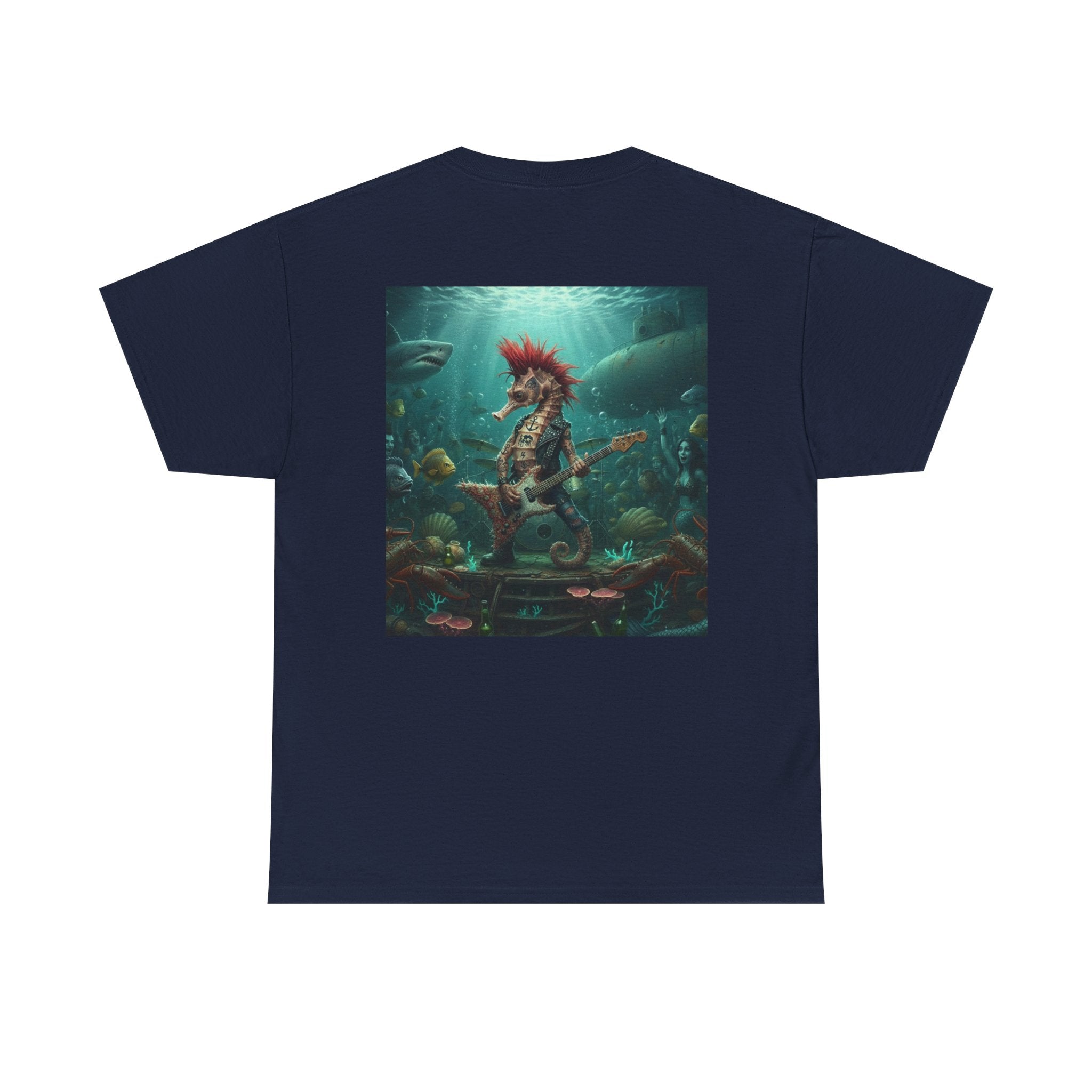 Rockstar Seahorse - Graphic T -Shirt