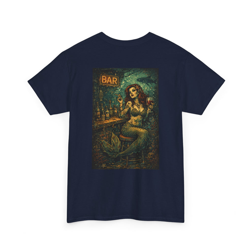 Mermaid at the Bar Graphic Tee