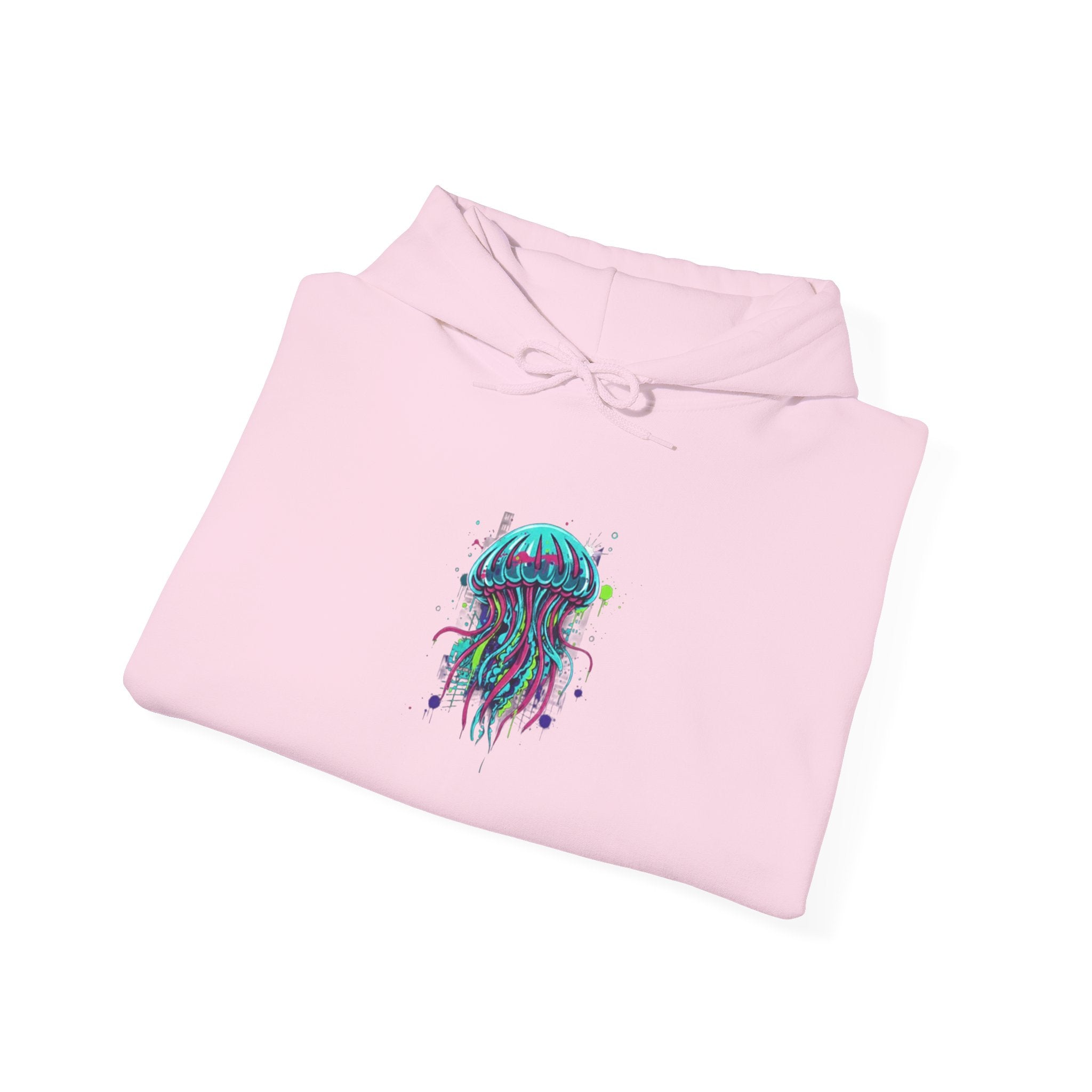 Graffiti Jellyfish - Graphic Hoodie