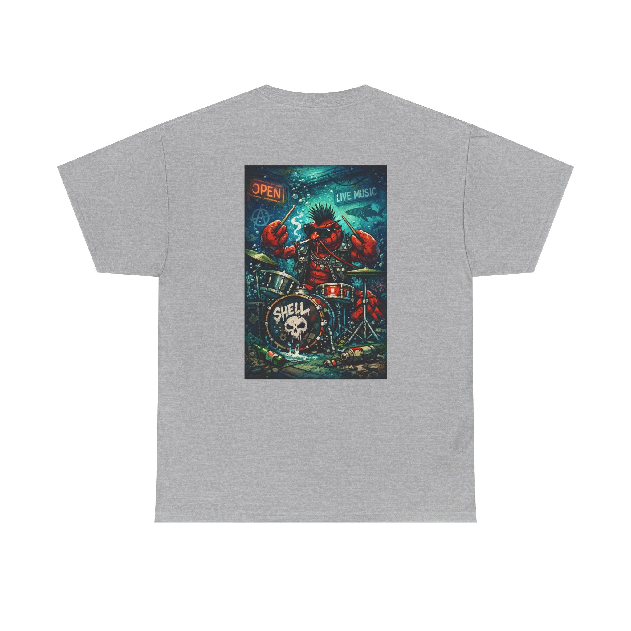 Drummer Lobstar  - Graphic T-Shirt