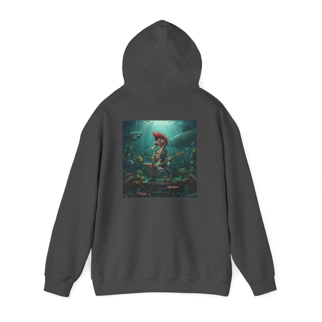 Rockstar Seahorse - Graphic Hoodie