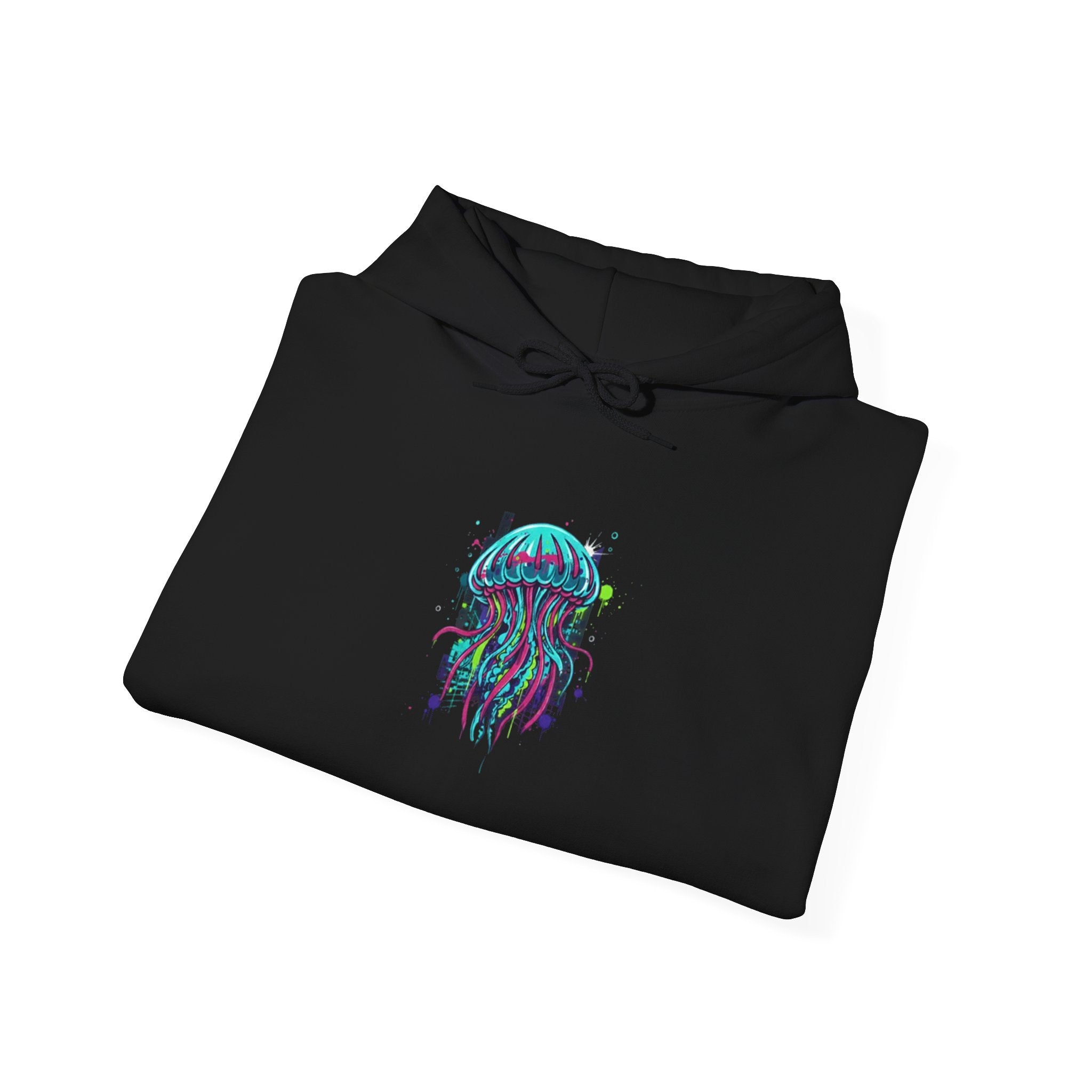 Graffiti Jellyfish - Graphic Hoodie