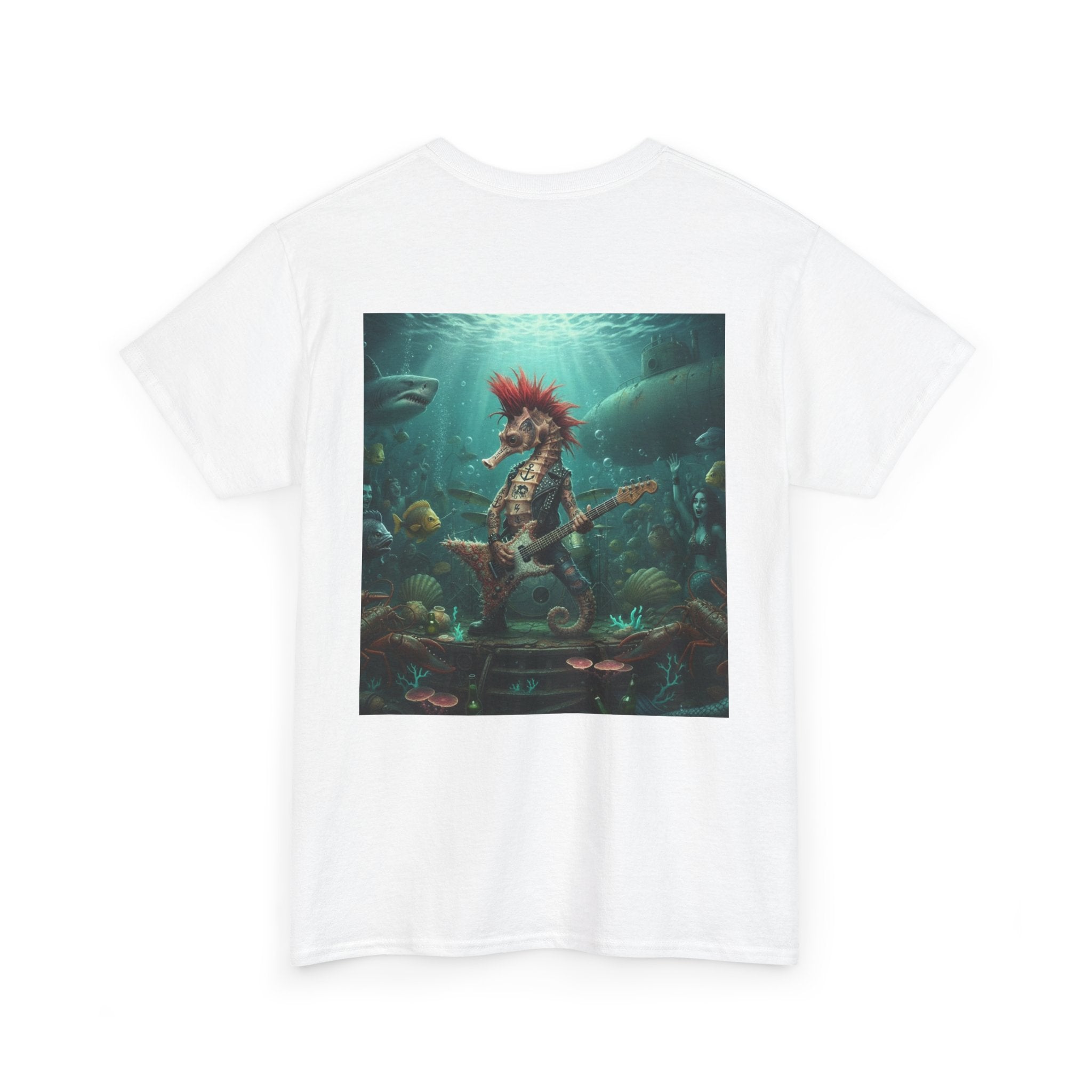 Rockstar Seahorse - Graphic T -Shirt