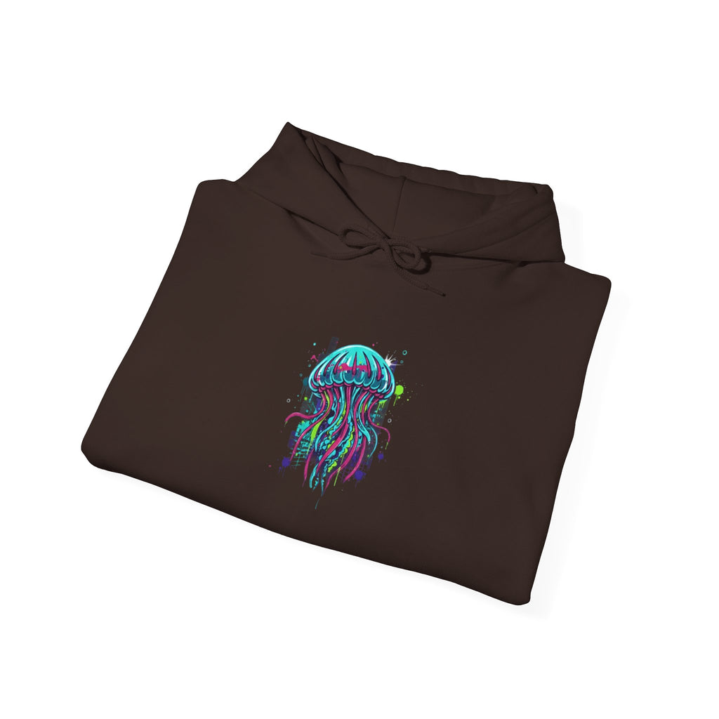 Graffiti Jellyfish - Graphic Hoodie