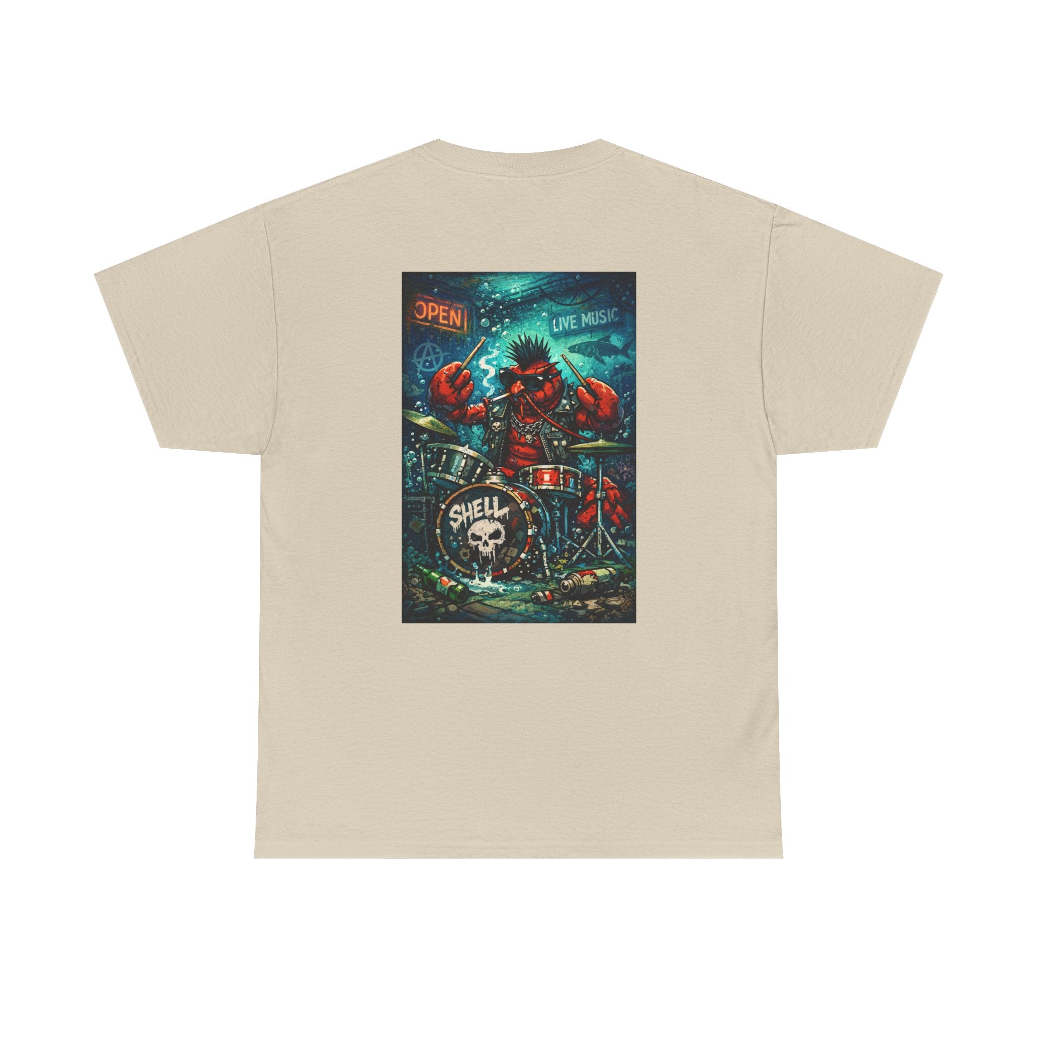 Drummer Lobstar  - Graphic T-Shirt
