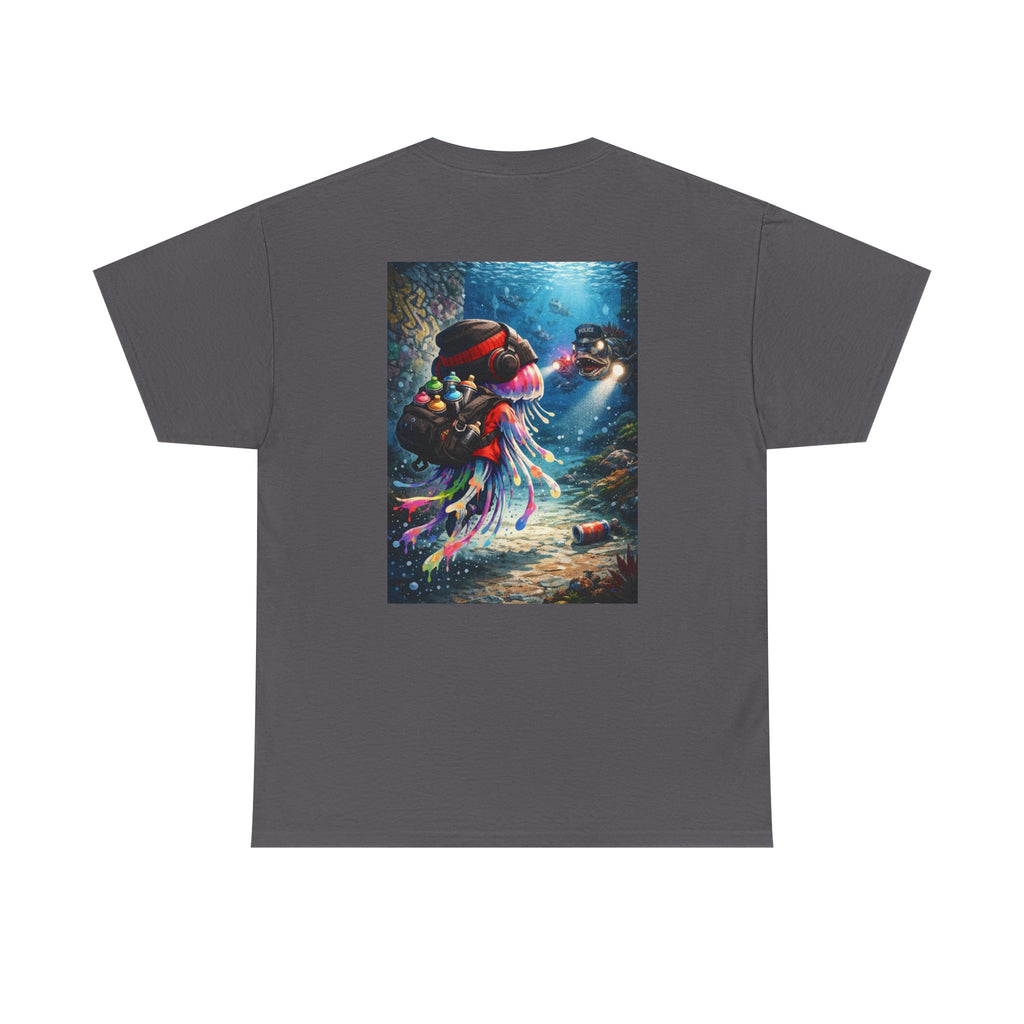 Graffiti Jellyfish - Graphic T-Shirt