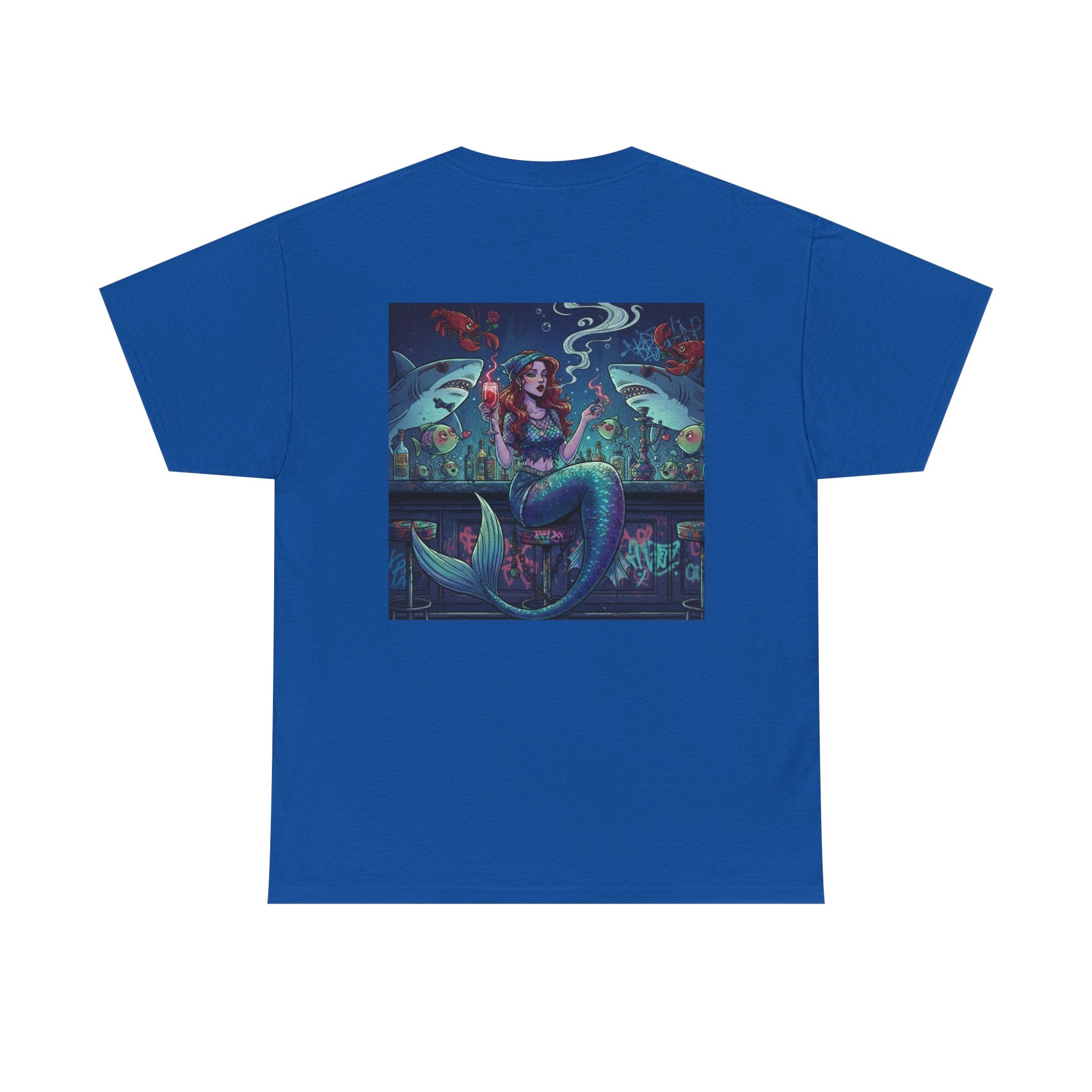 Mermaid at the Bar - Graphic T-Shirt