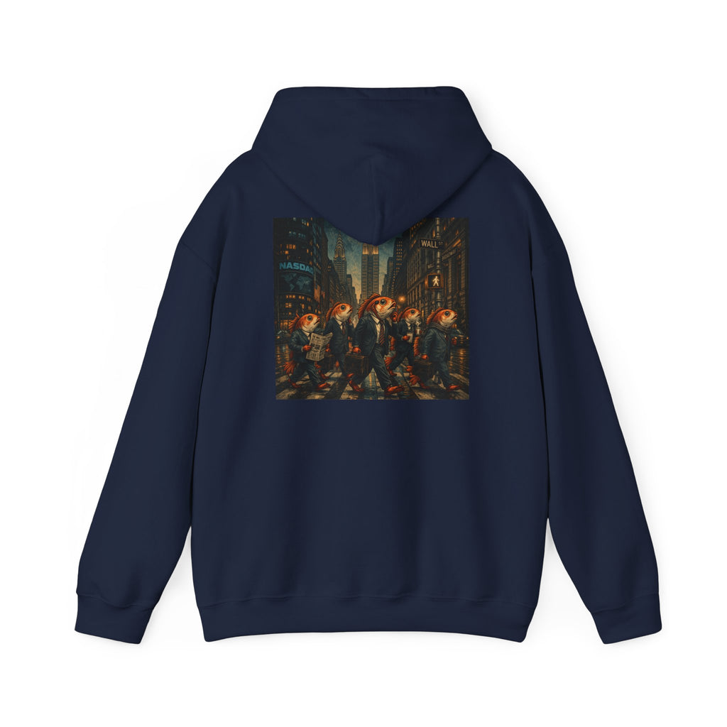 Fish in NYC Graphic Hoodie