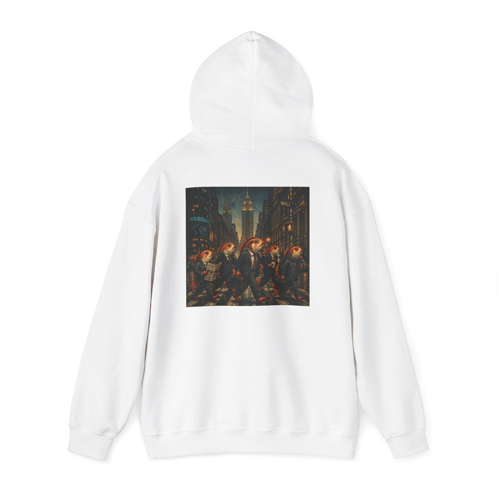 Fish in NYC Graphic Hoodie
