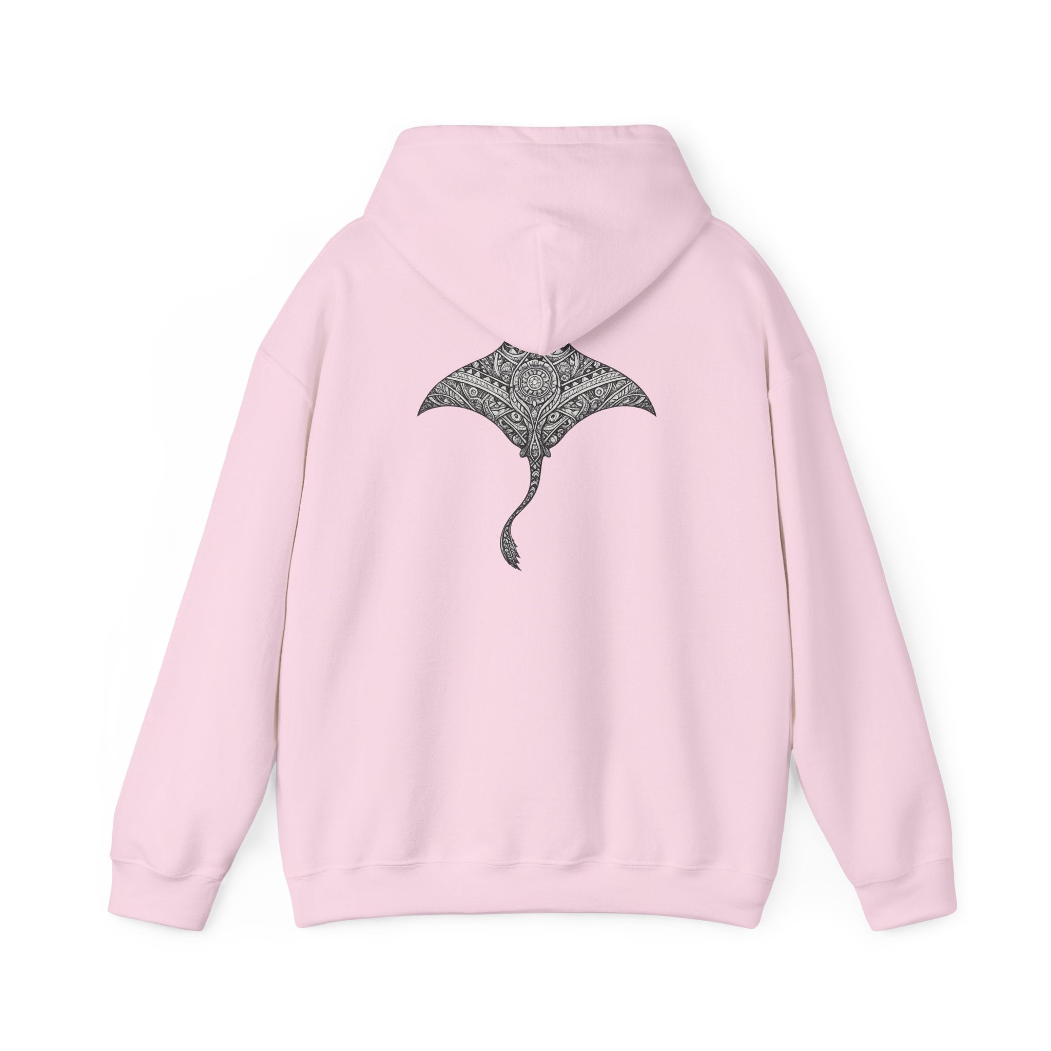 Mandala Manta Ray - "let the tide decide" - Graphic Hoodie