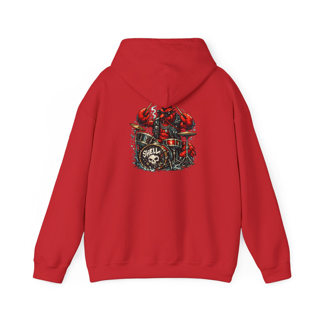 Lobster drums - "Made under pressure. Made below sea level." - Graphic Hoodie