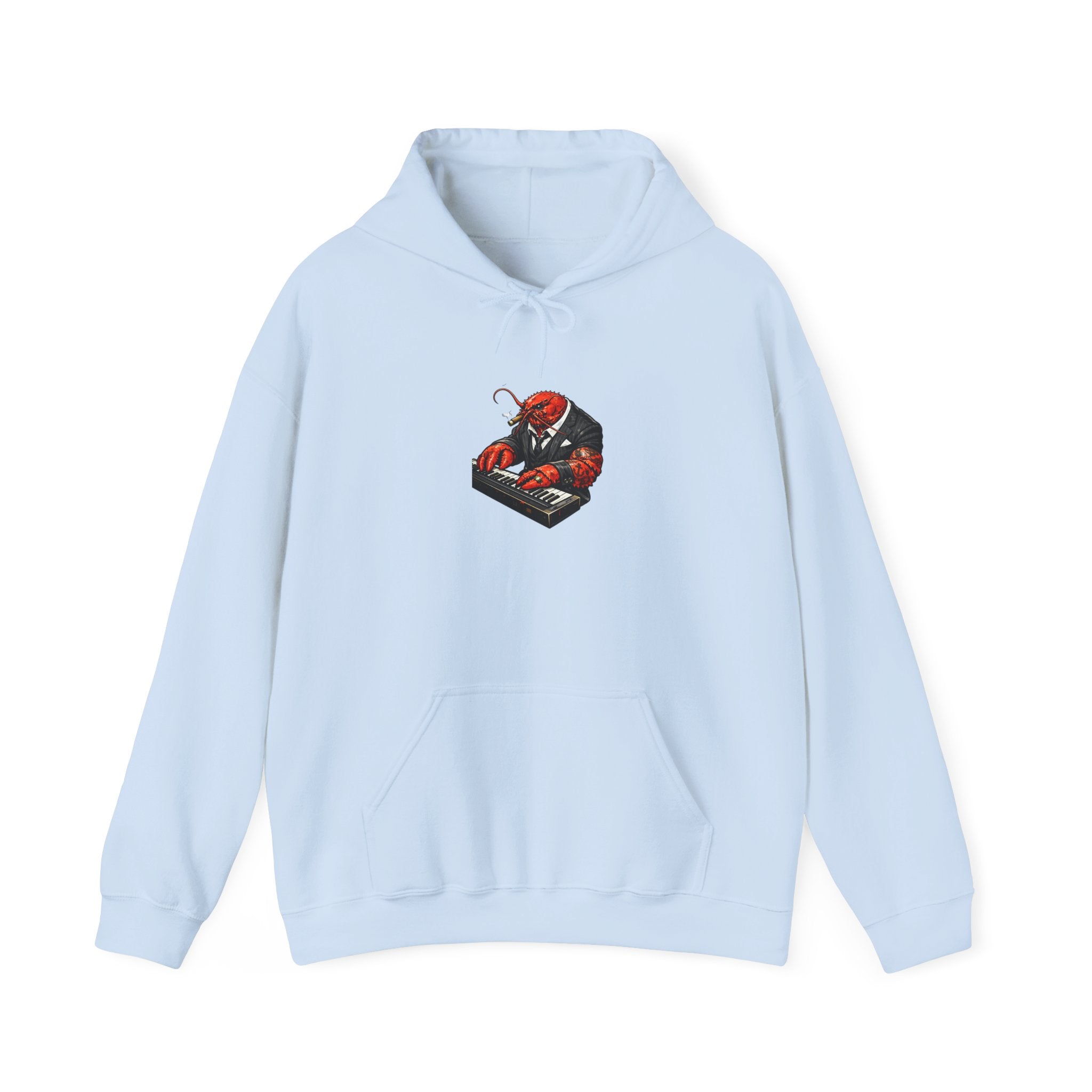 Lobster plays piano too - Graphic Hoodie
