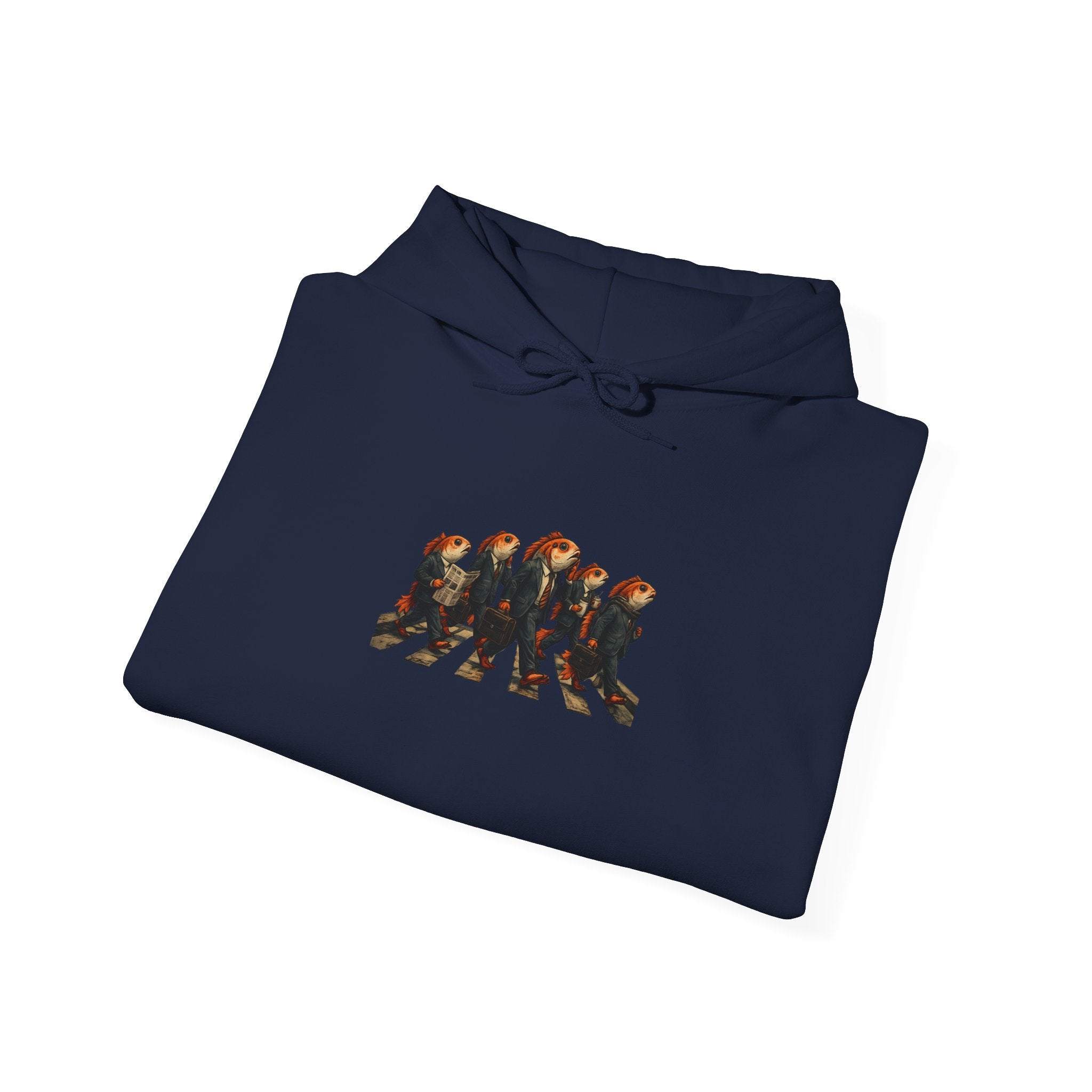 Fish in NYC Graphic Hoodie
