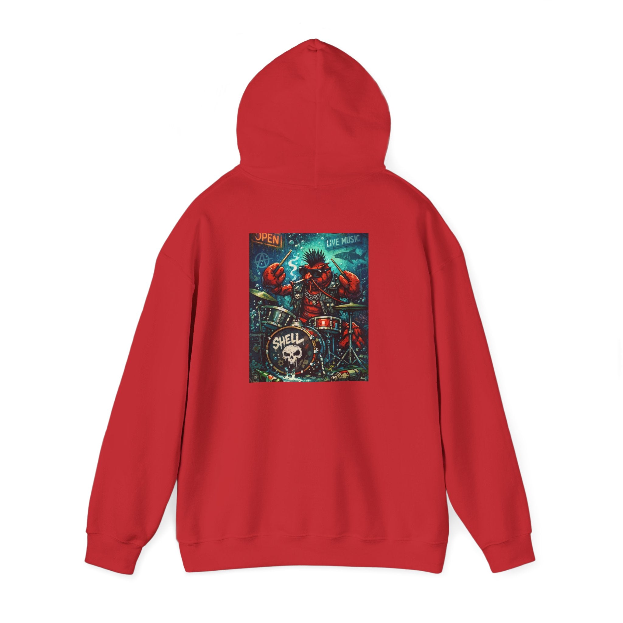 Drummer Lobstar - Graphic Hoodie