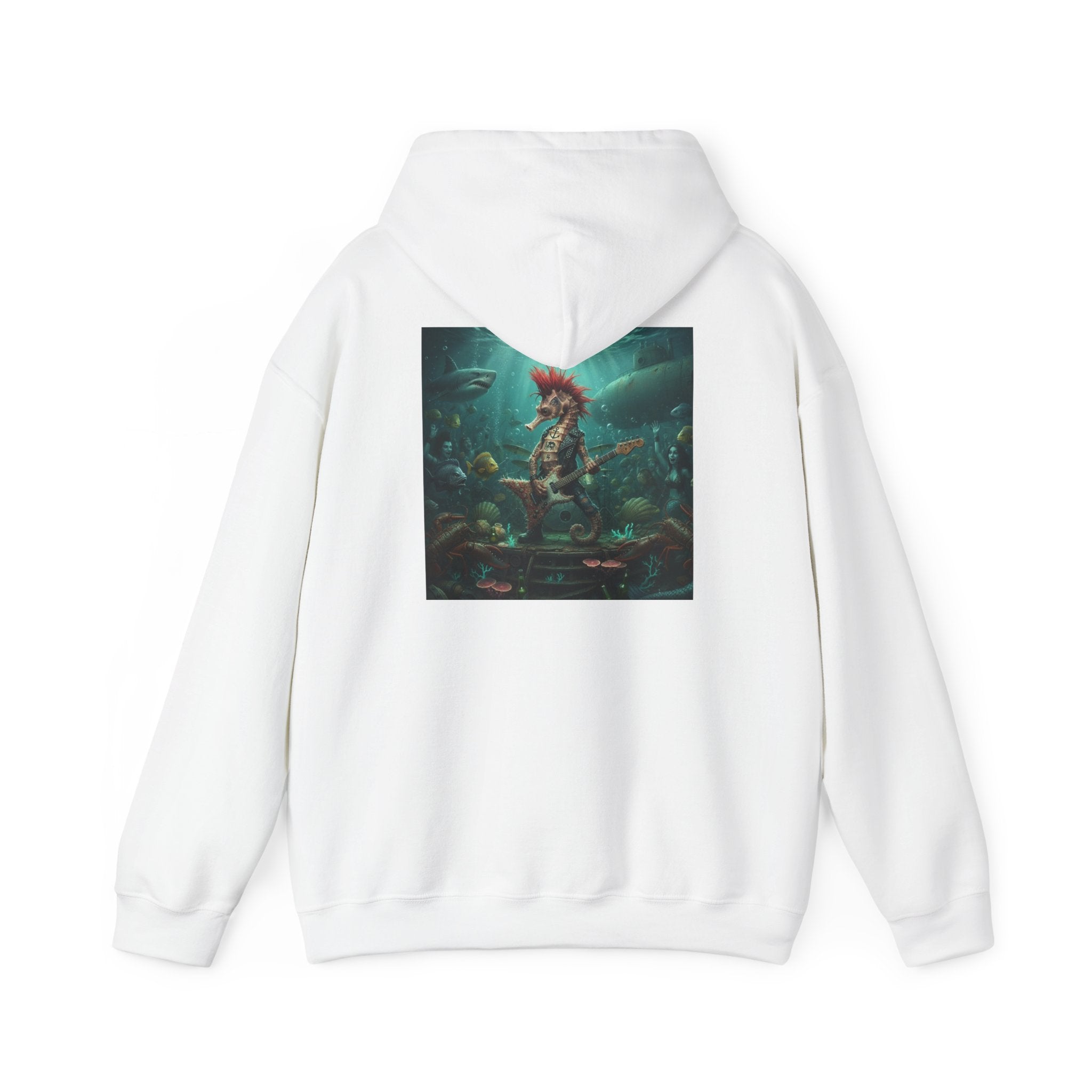 Rockstar Seahorse - Graphic Hoodie