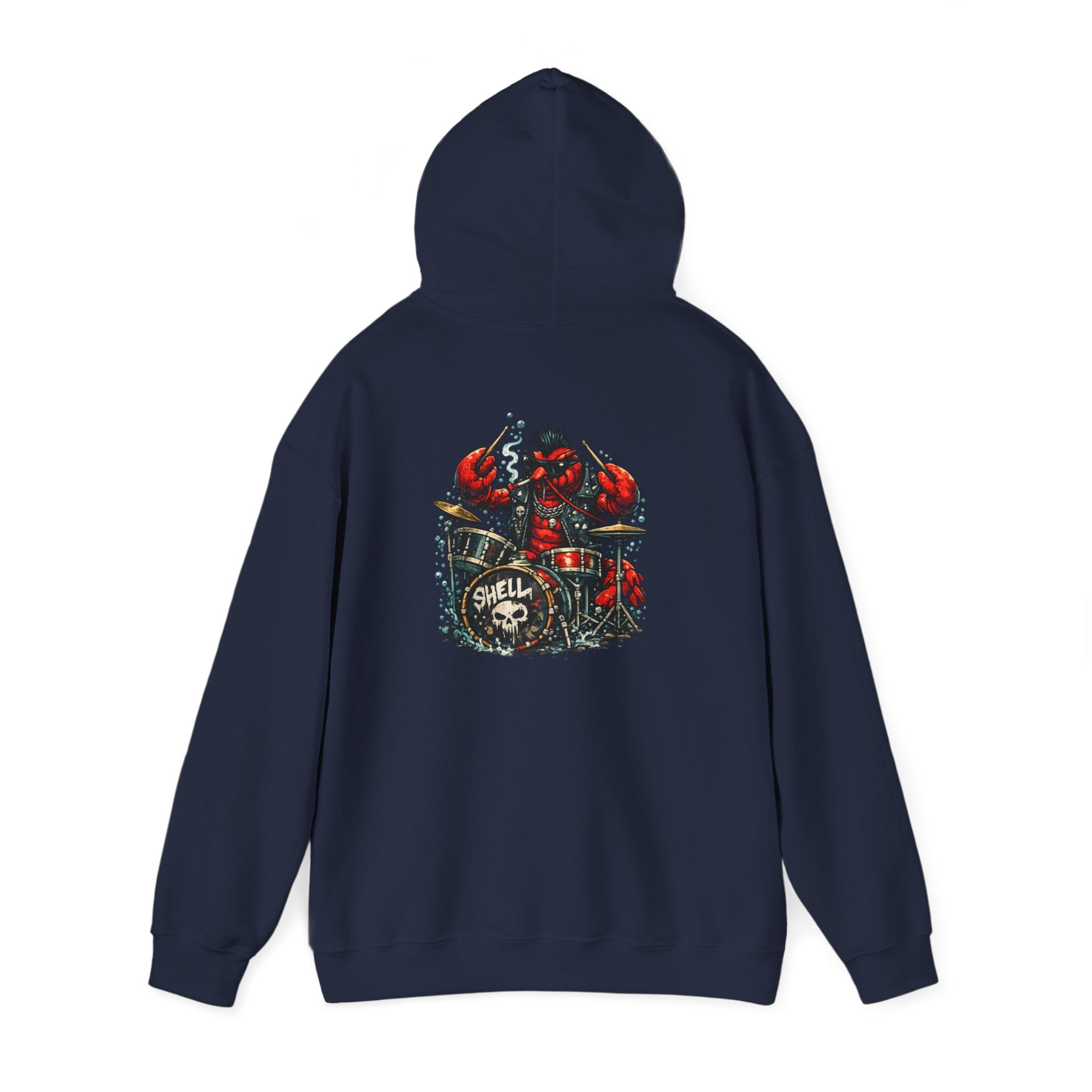 Lobster drums - "Made under pressure. Made below sea level." - Graphic Hoodie