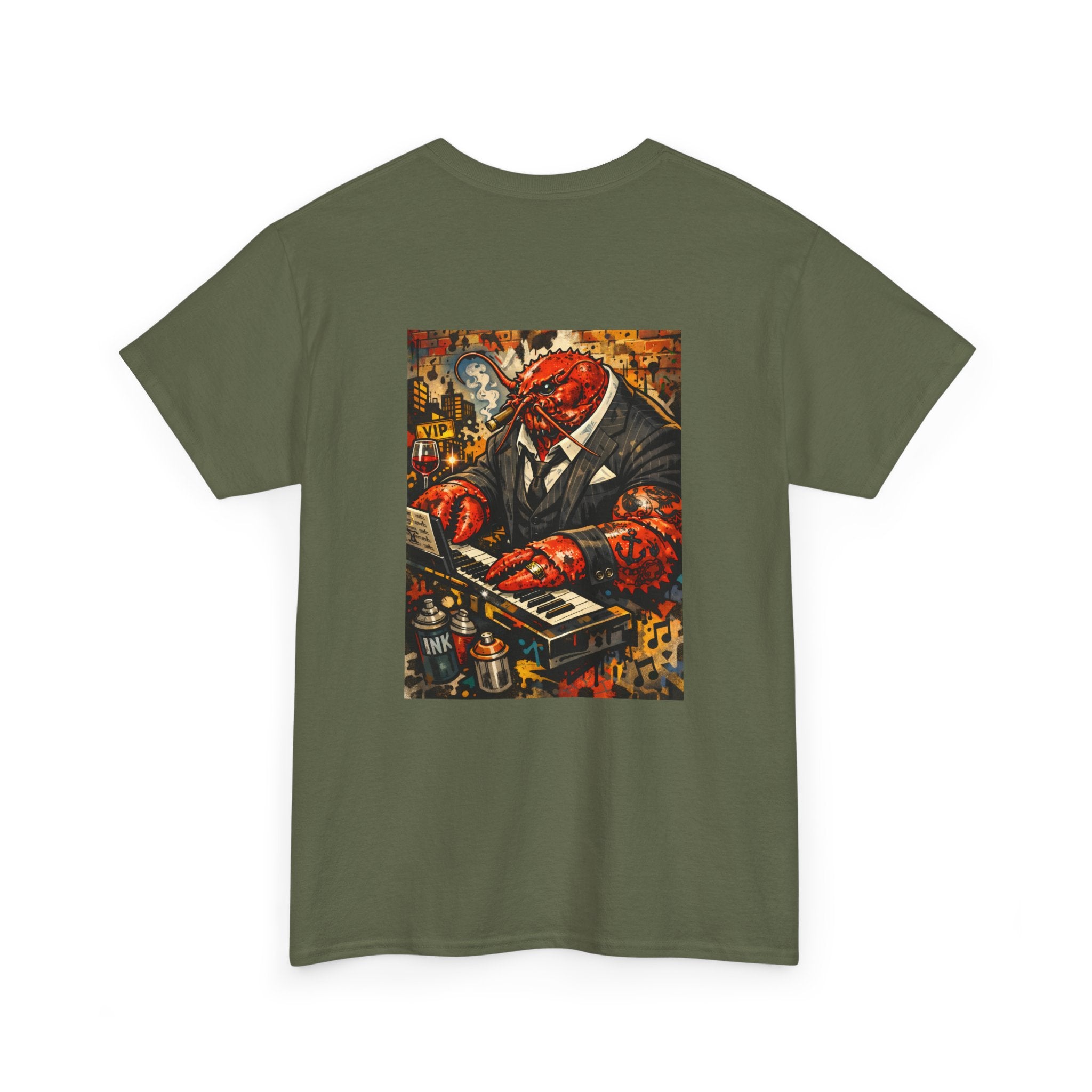 Lobster plays piano too - Graphic T-Shirt