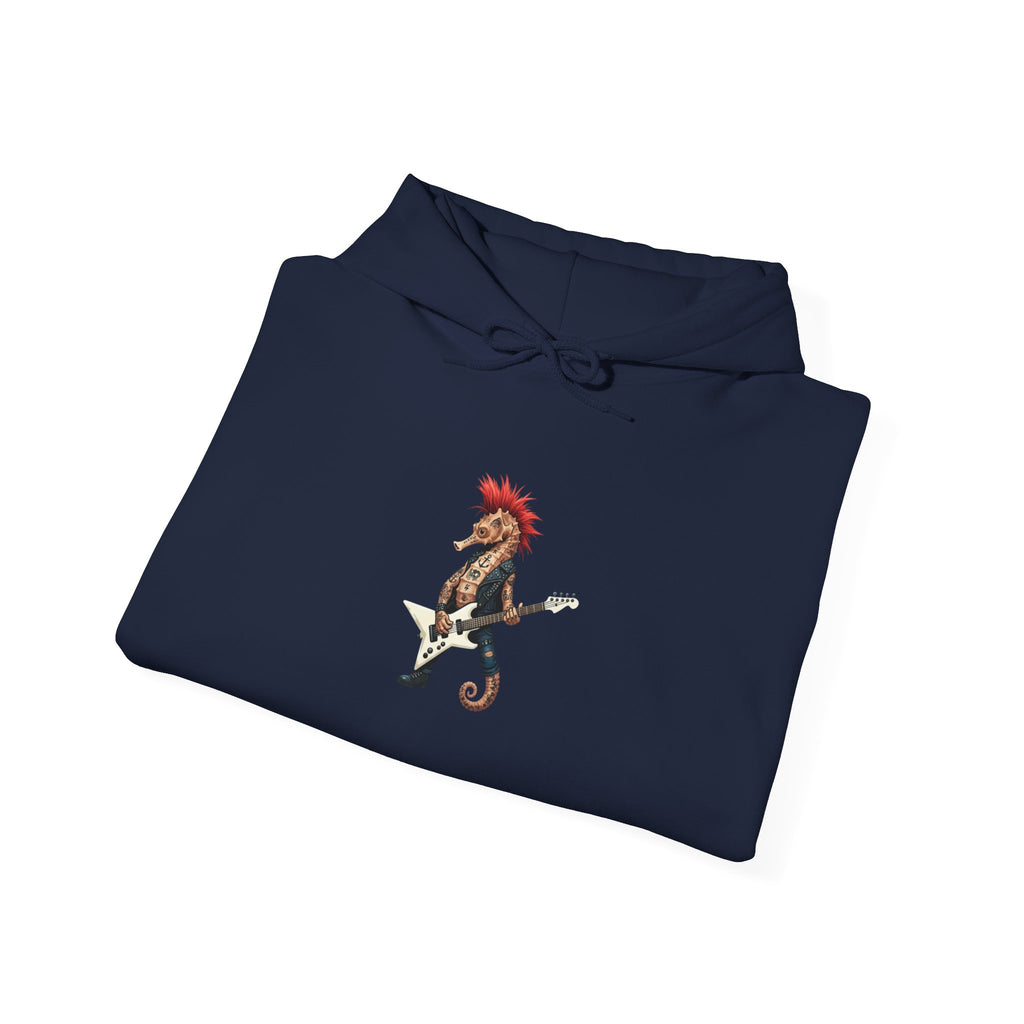 Rockstar Seahorse - Graphic Hoodie