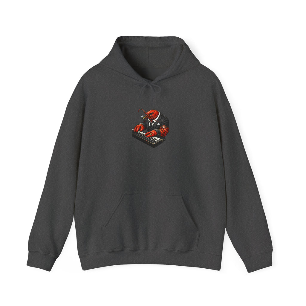 Lobster plays piano too - Graphic Hoodie