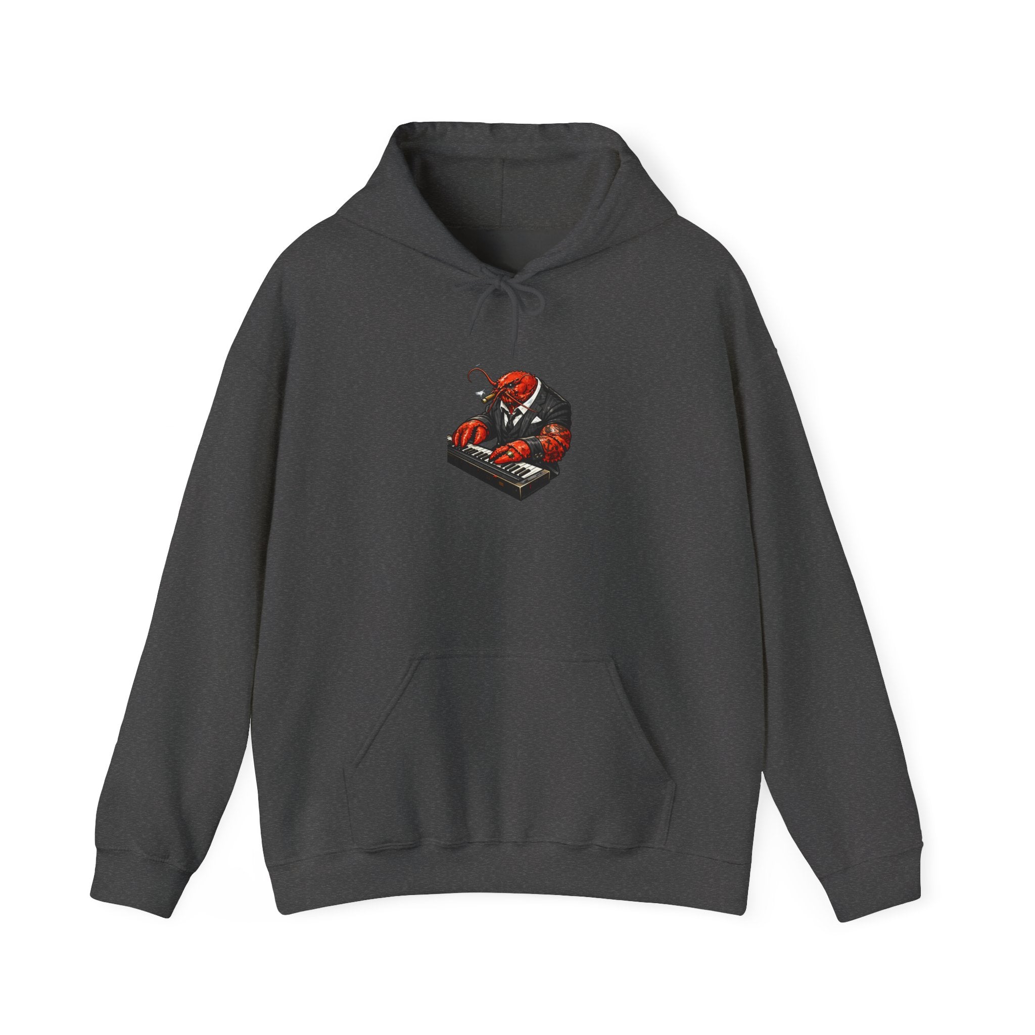 Lobster plays piano too - Graphic Hoodie