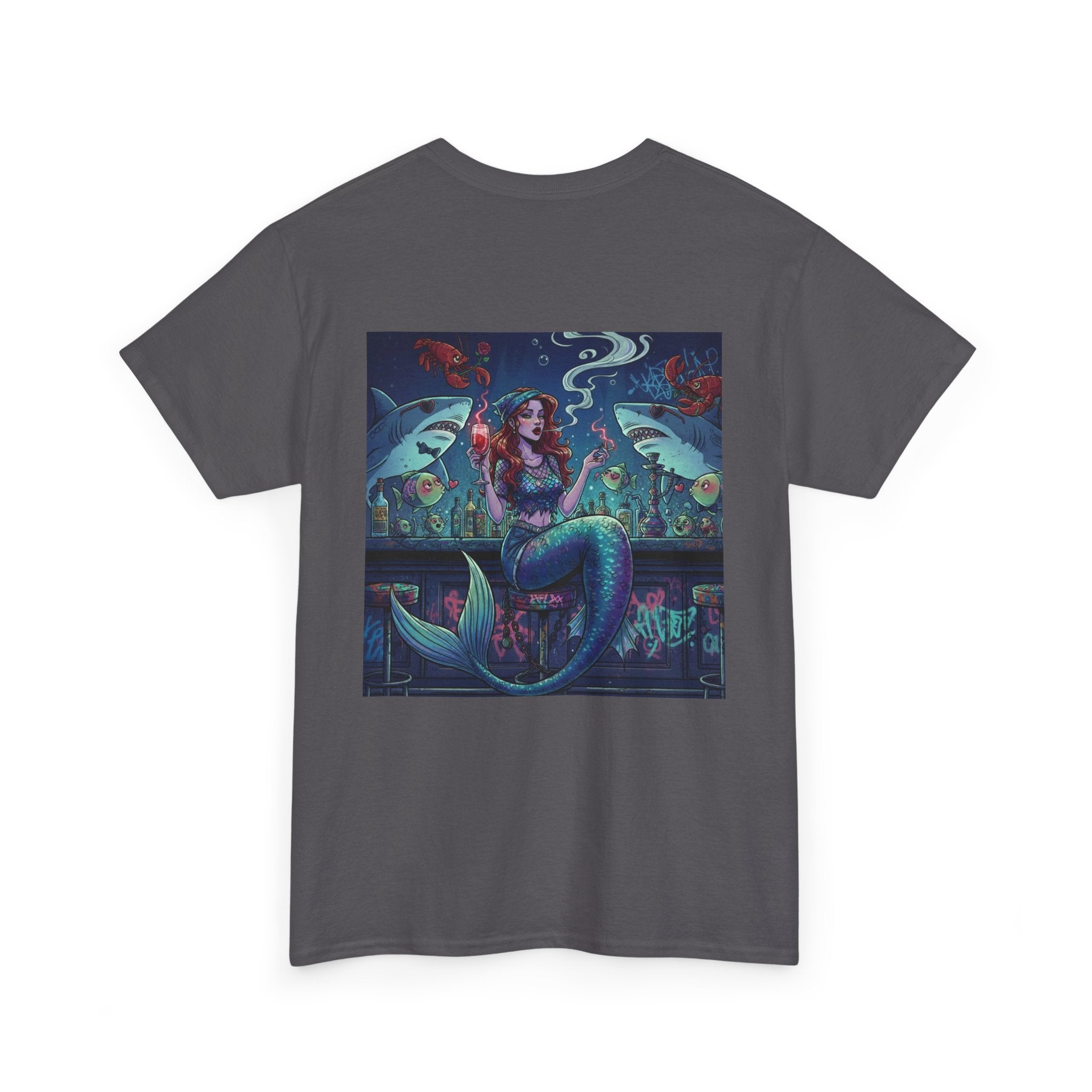 Mermaid at the Bar - Graphic T-Shirt