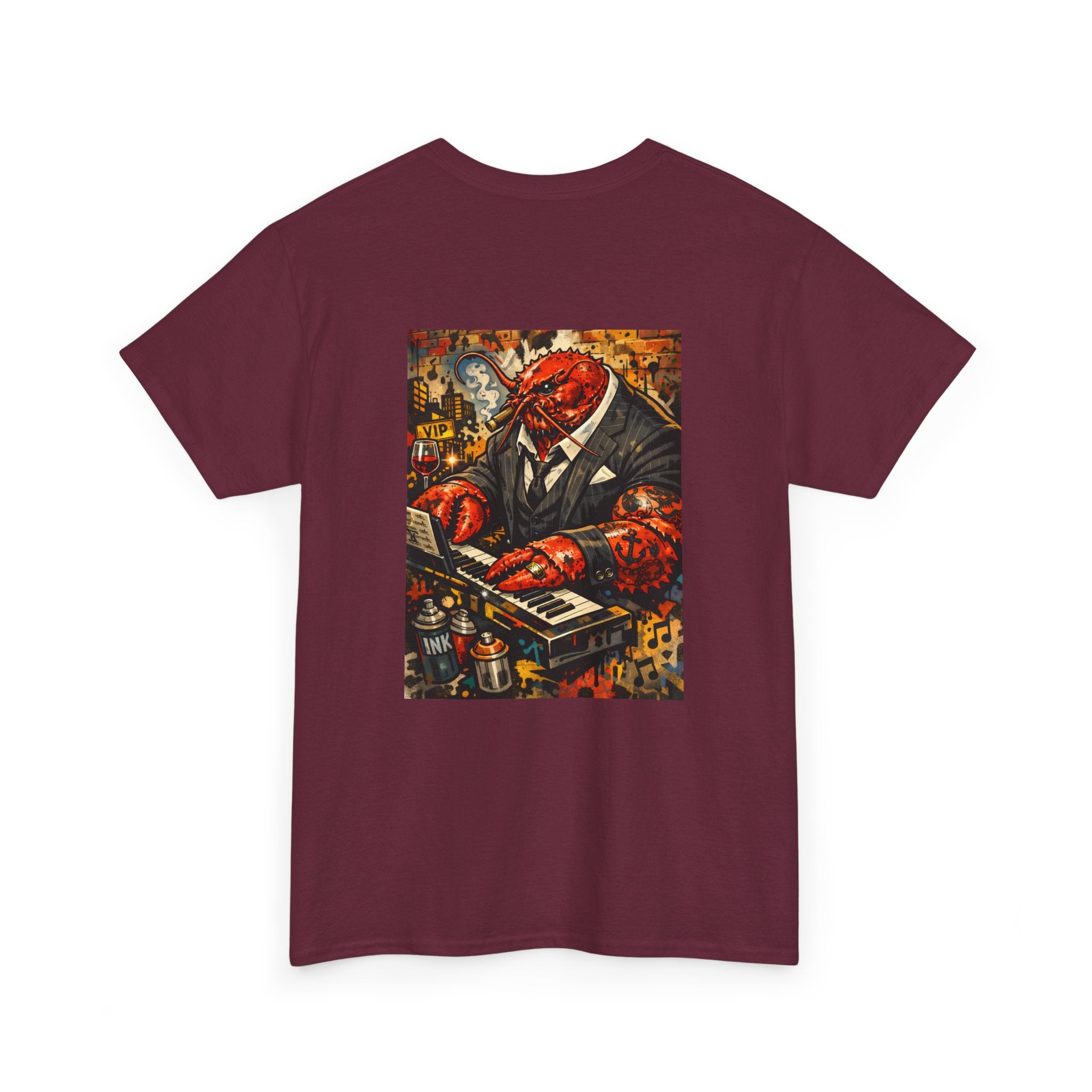 Lobster plays piano too - Graphic T-Shirt