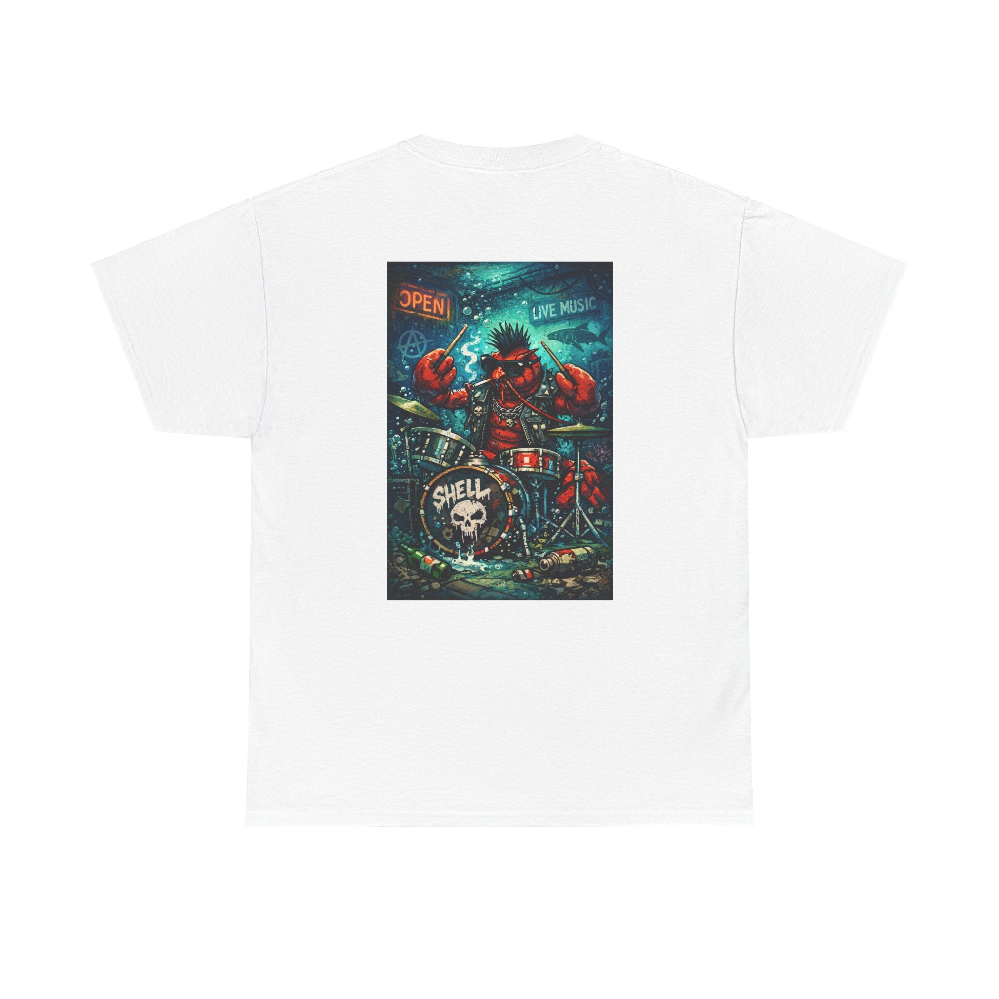 Drummer Lobstar  - Graphic T-Shirt