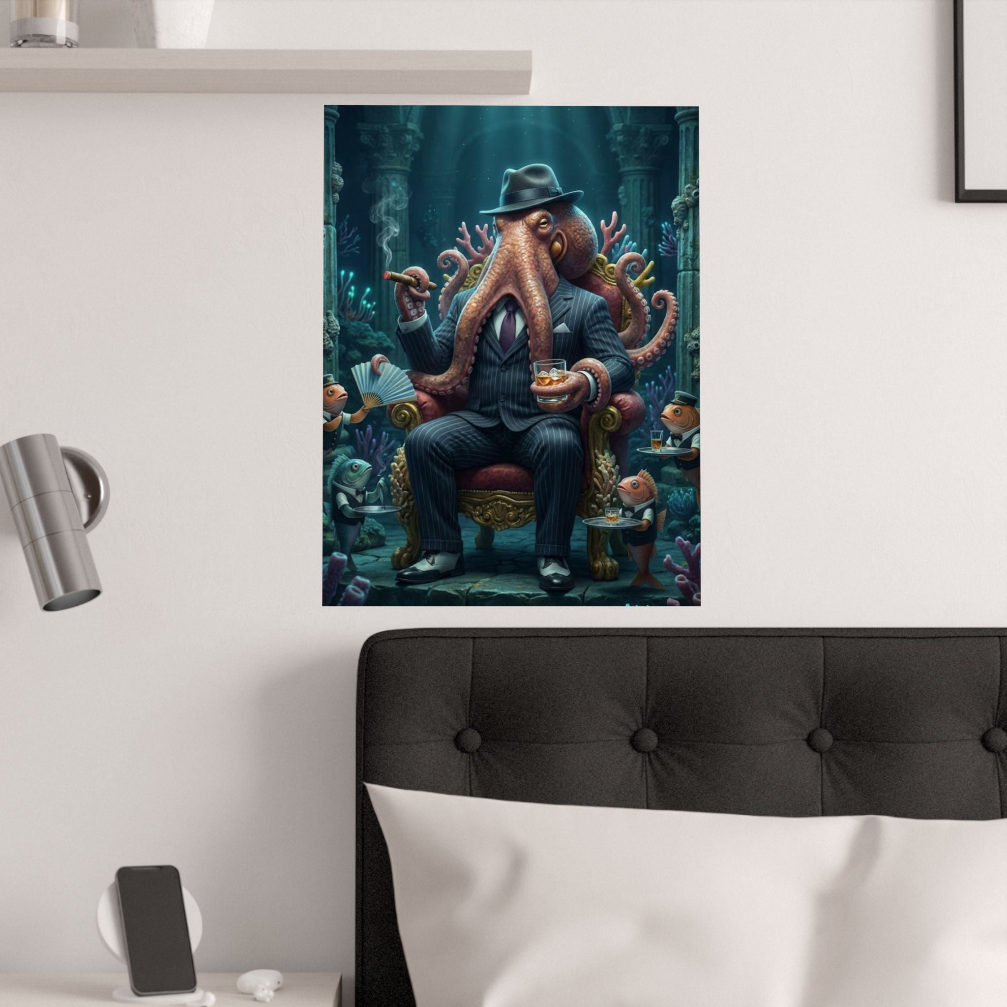 King Octopus - Graphic Poster