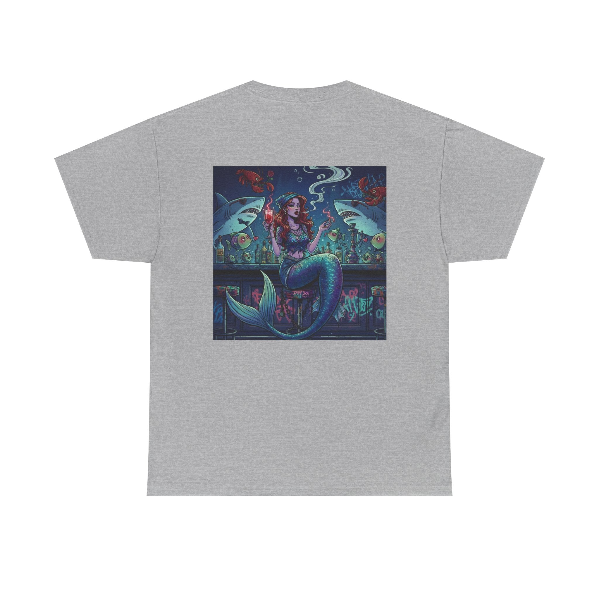 Mermaid at the Bar - Graphic T-Shirt