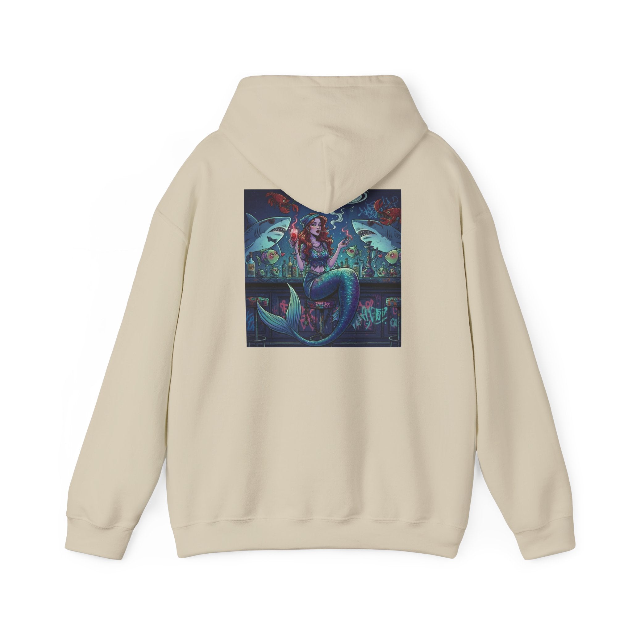 Mermaid at the bar - Graphic hoodie