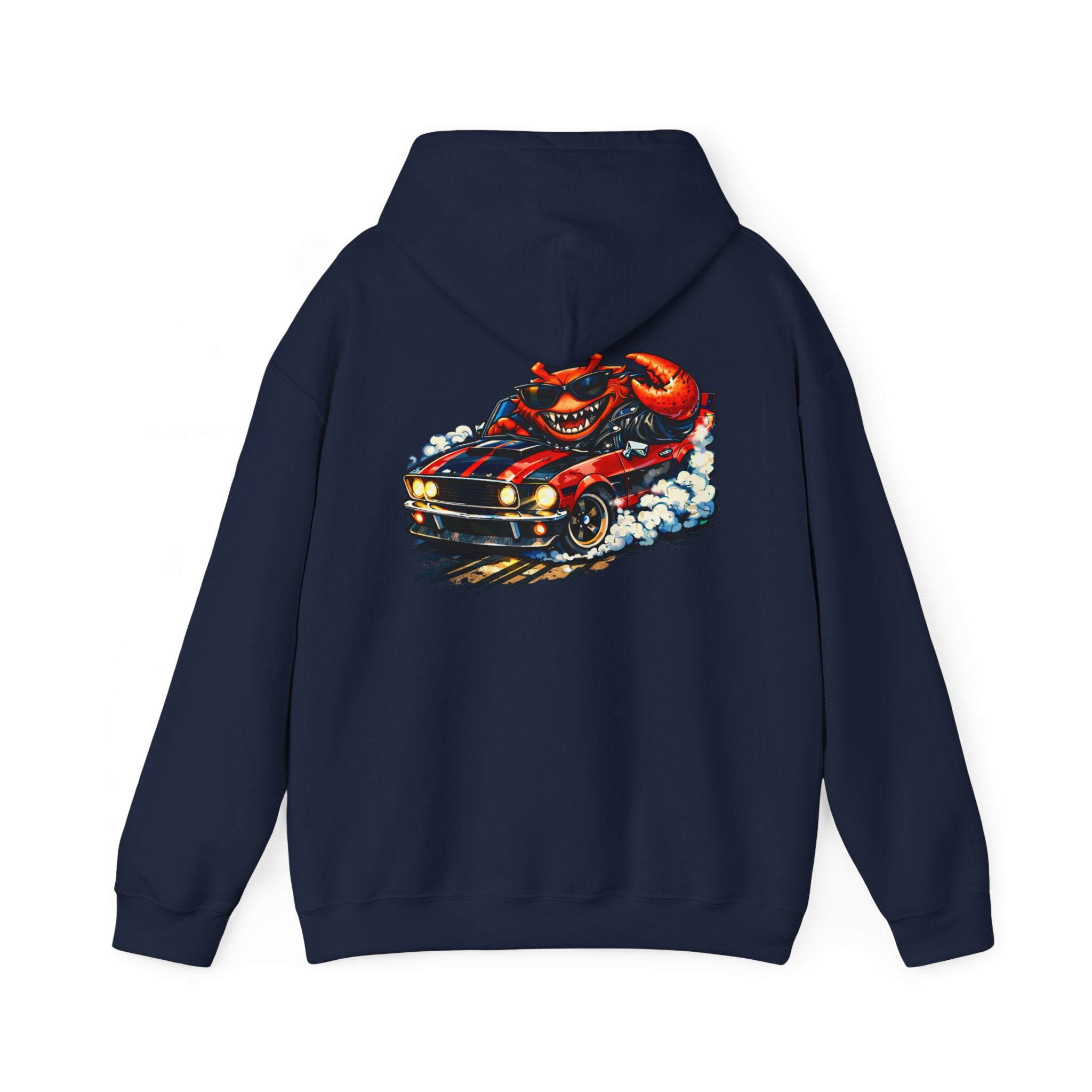 Joyrider Crab - "Made under pressure. Made below sea level." - Graphic hoodie