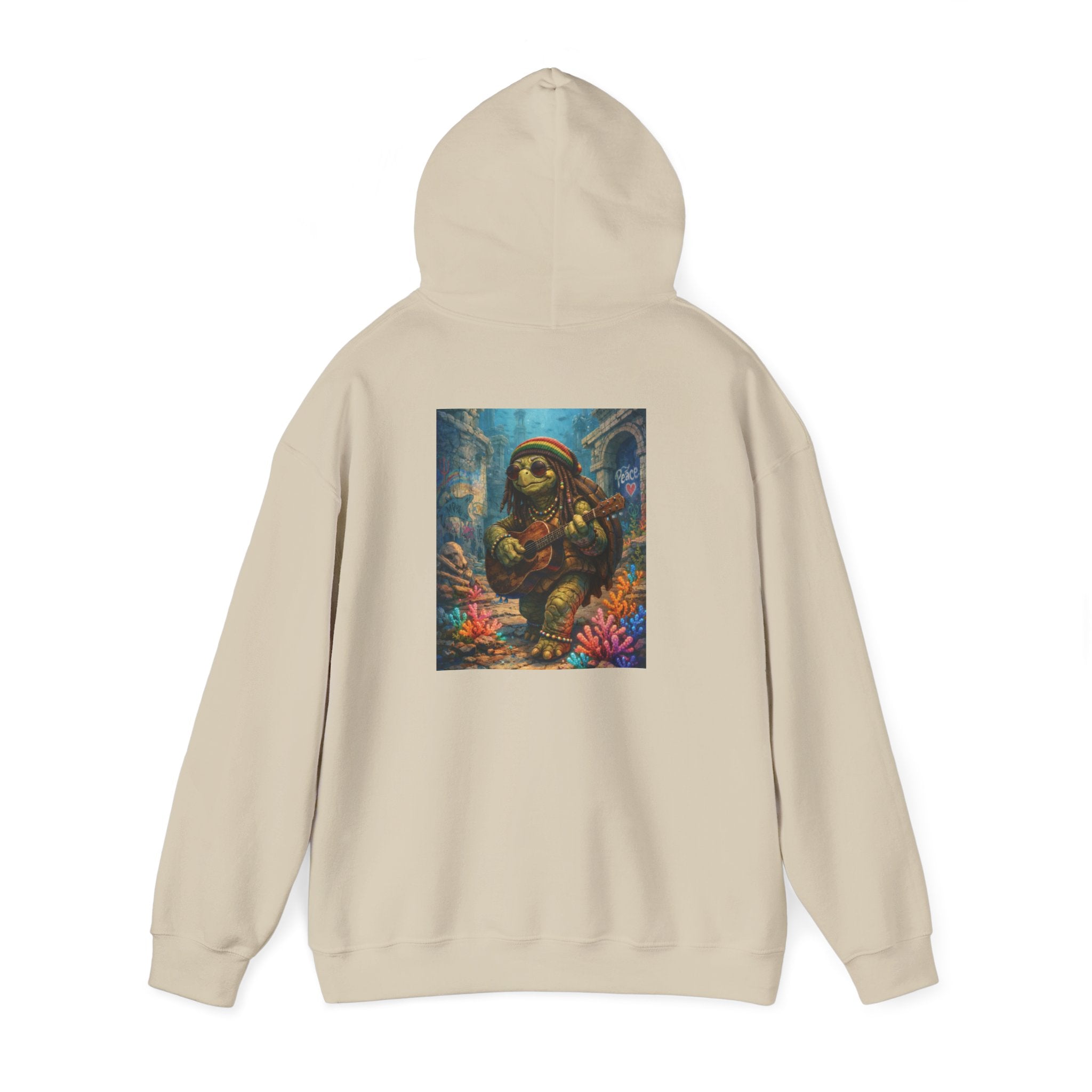 Reggae turtle - Graphic Hoodie