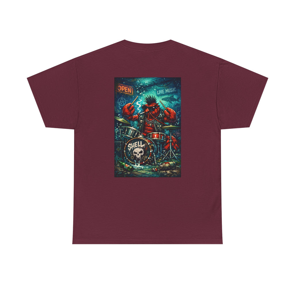 Drummer Lobstar  - Graphic T-Shirt