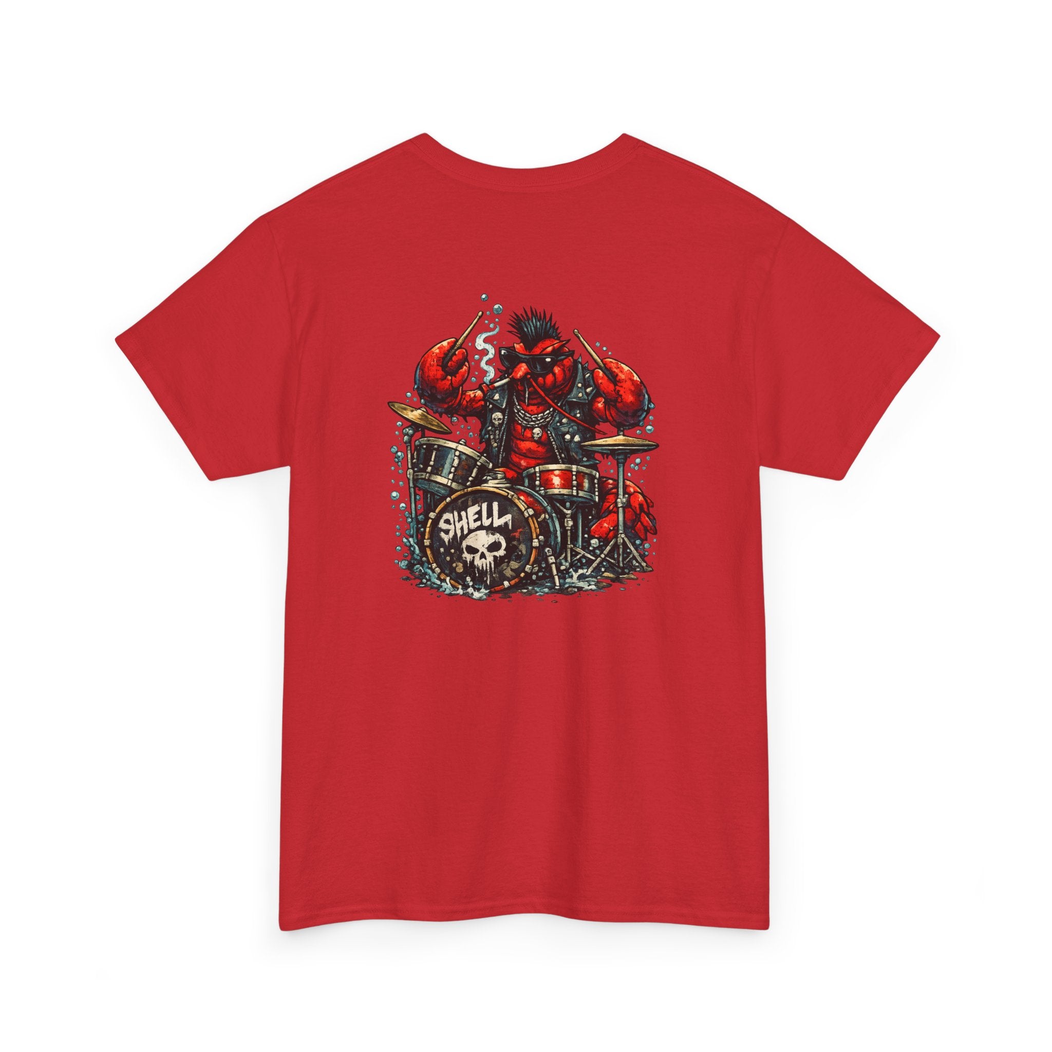 Lobster drums - "Made under pressure. Made below sea level." - Graphic T - Shirt