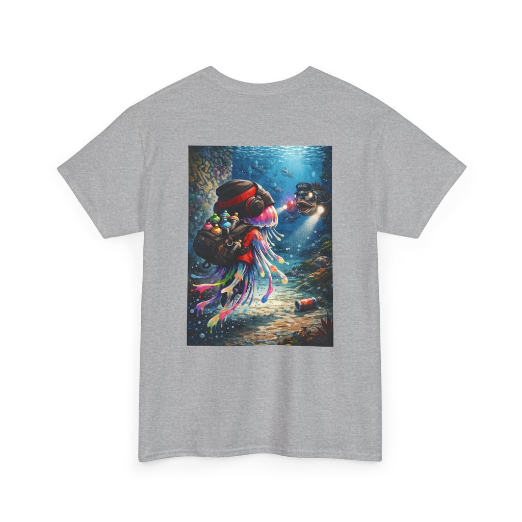 Graffiti Jellyfish - Graphic T-Shirt