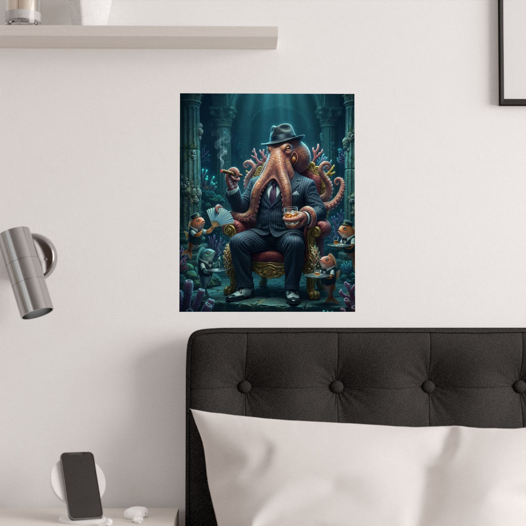 King Octopus - Graphic Poster