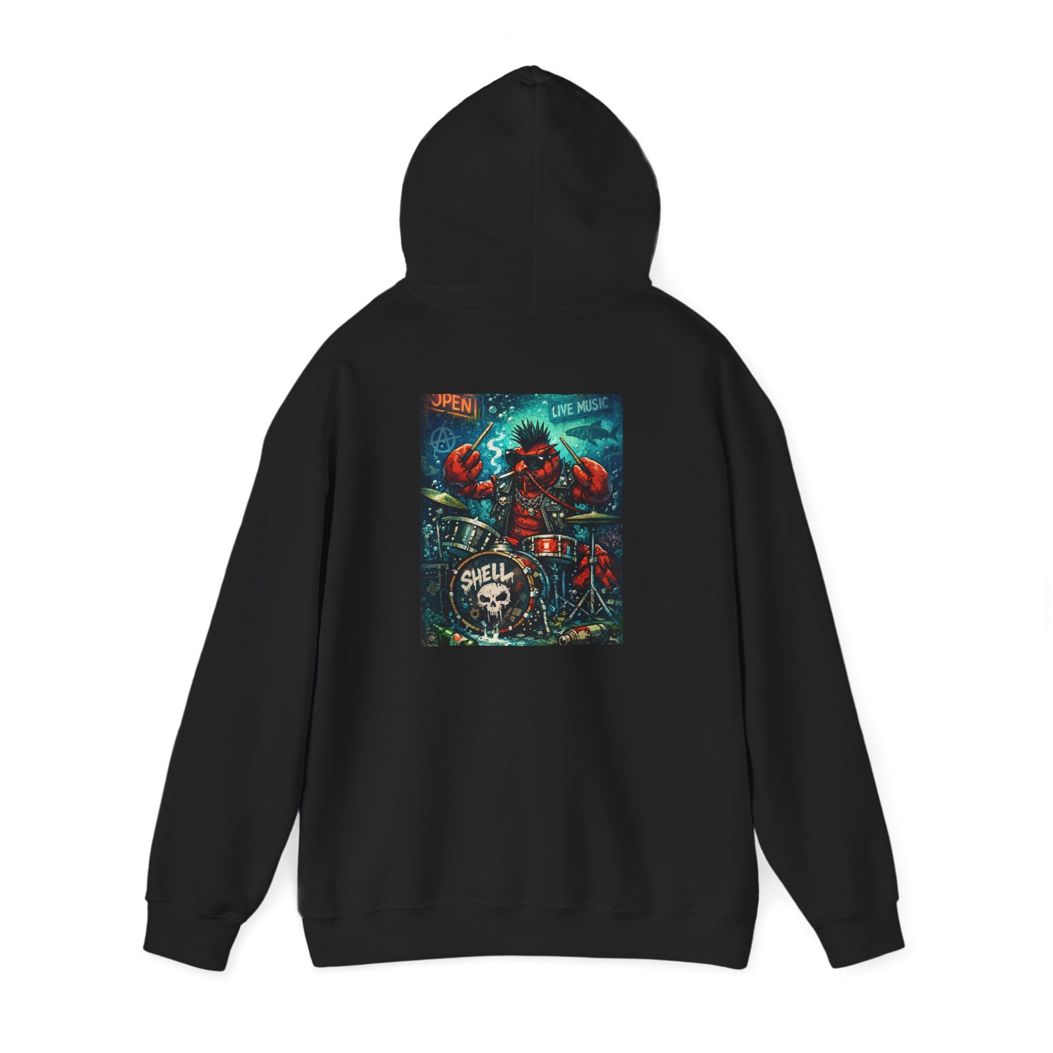 Drummer Lobstar - Graphic Hoodie