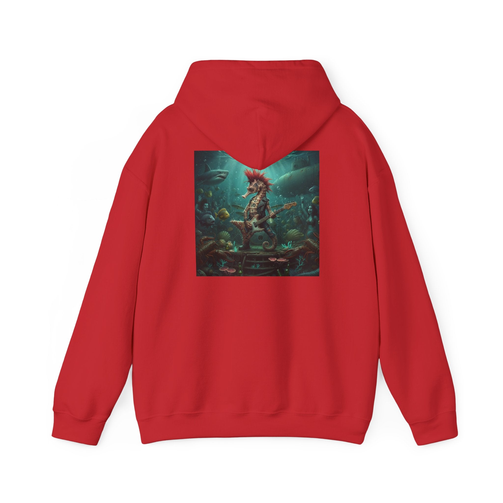 Rockstar Seahorse - Graphic Hoodie