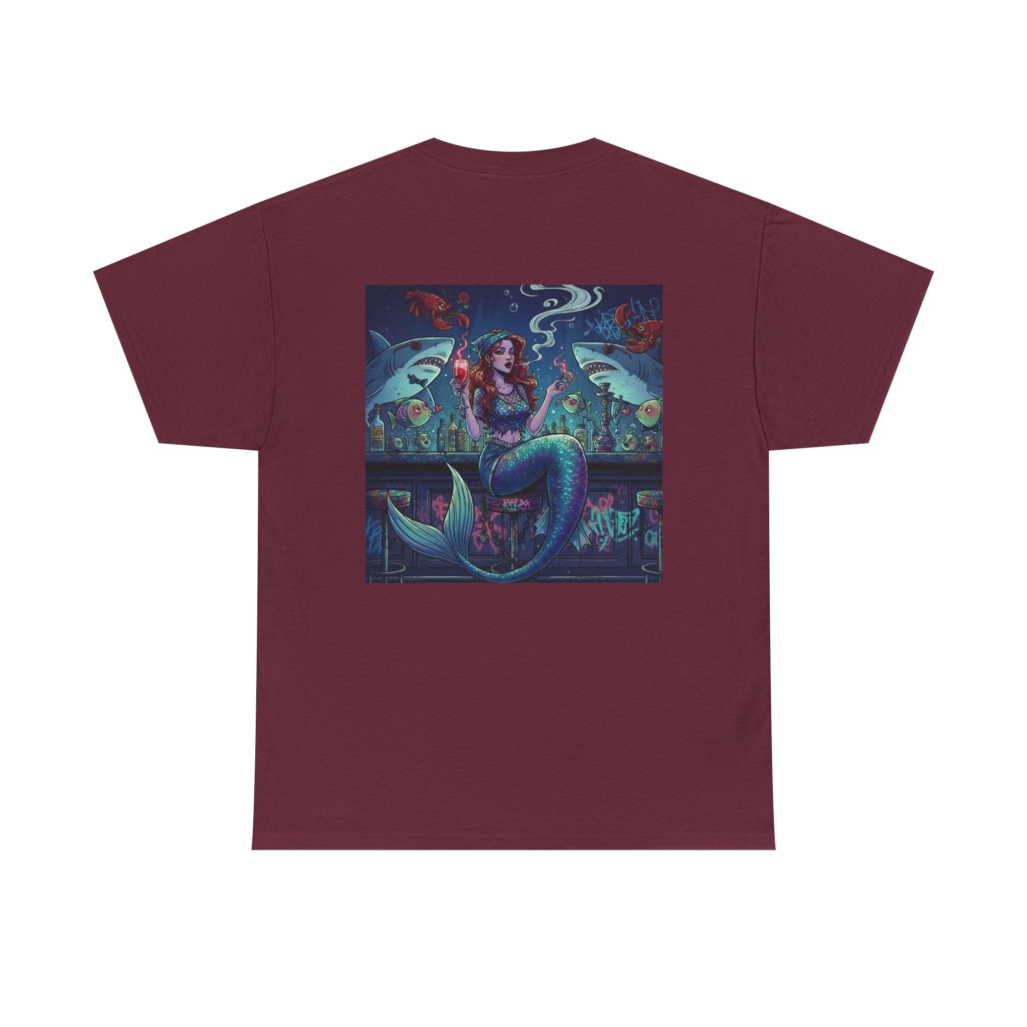 Mermaid at the Bar - Graphic T-Shirt