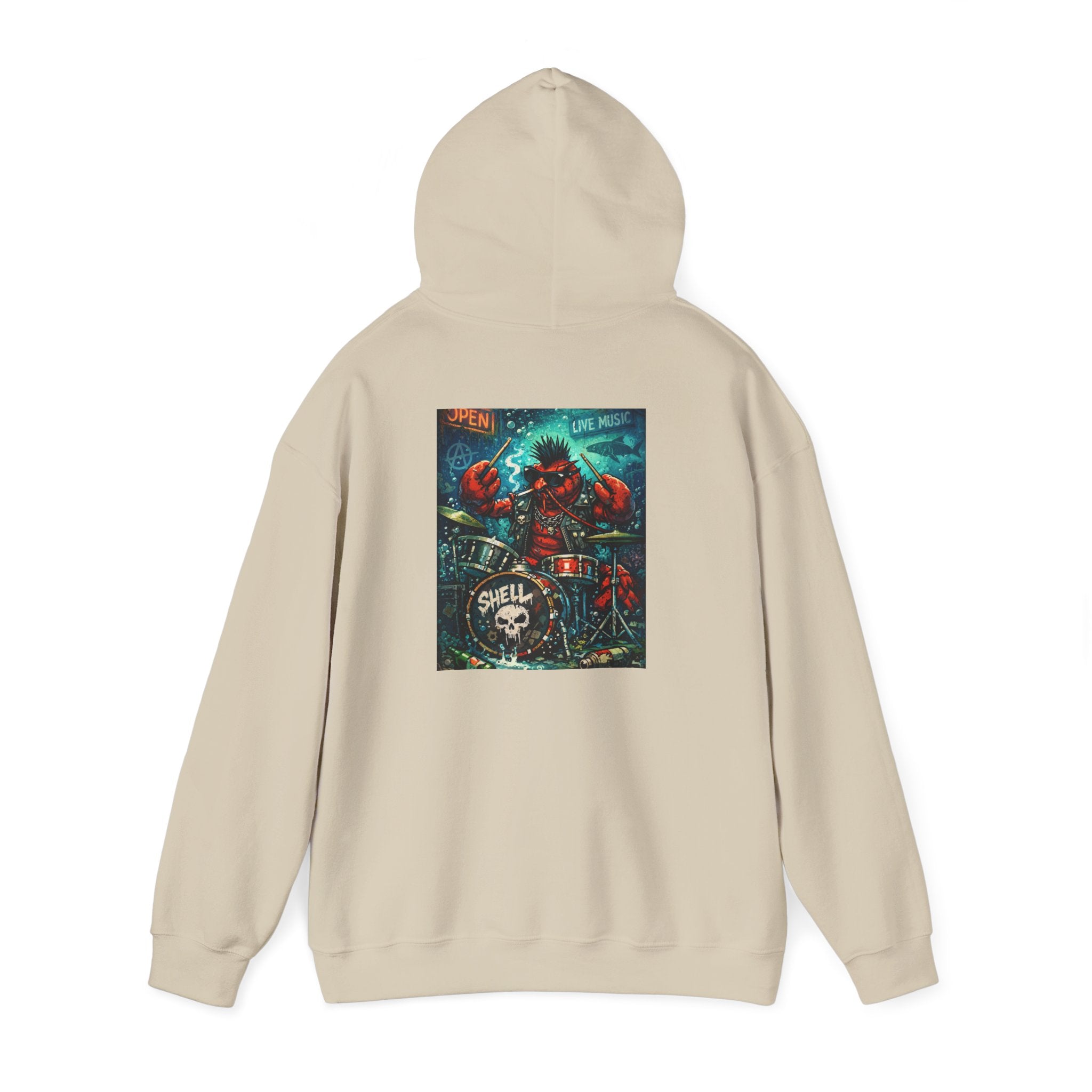 Drummer Lobstar - Graphic Hoodie