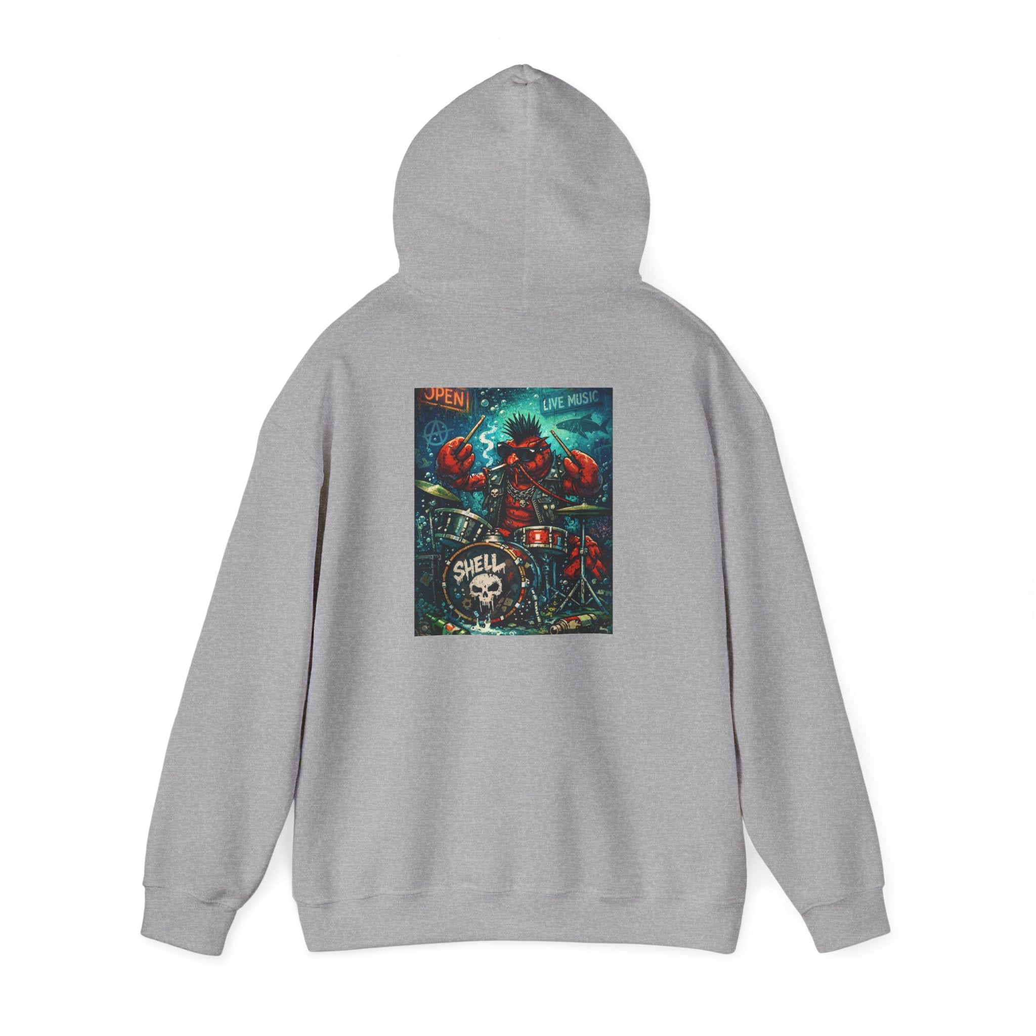 Drummer Lobstar - Graphic Hoodie