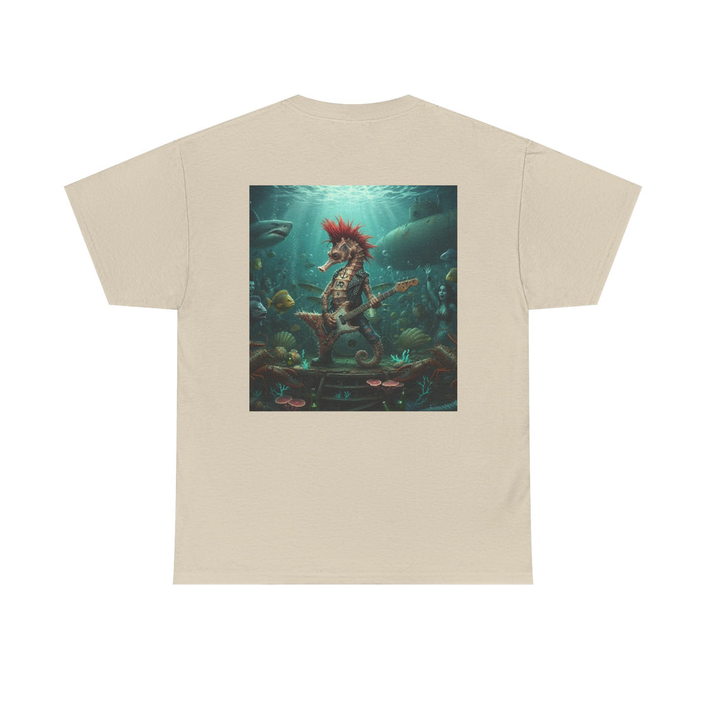 Rockstar Seahorse - Graphic T -Shirt
