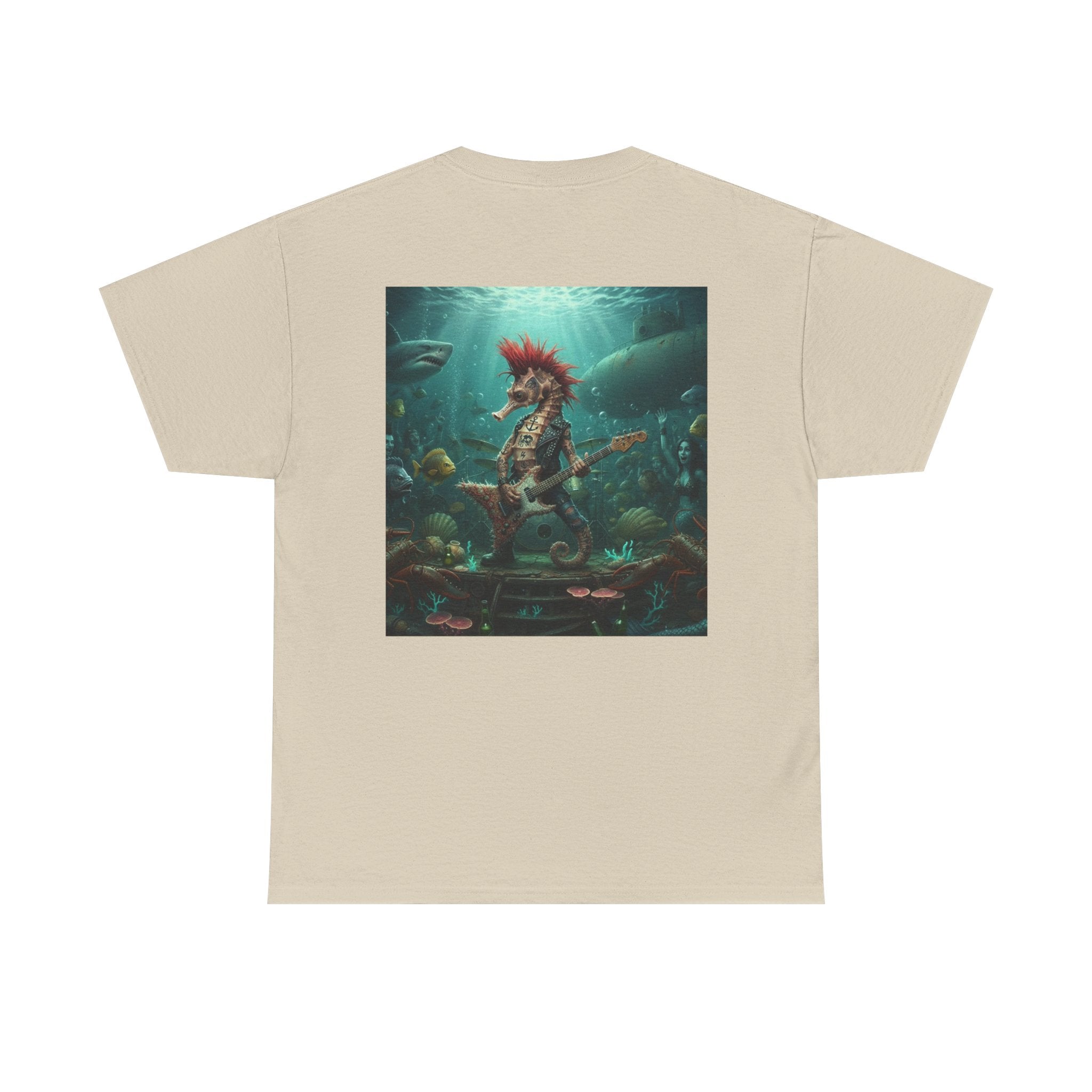 Rockstar Seahorse - Graphic T -Shirt