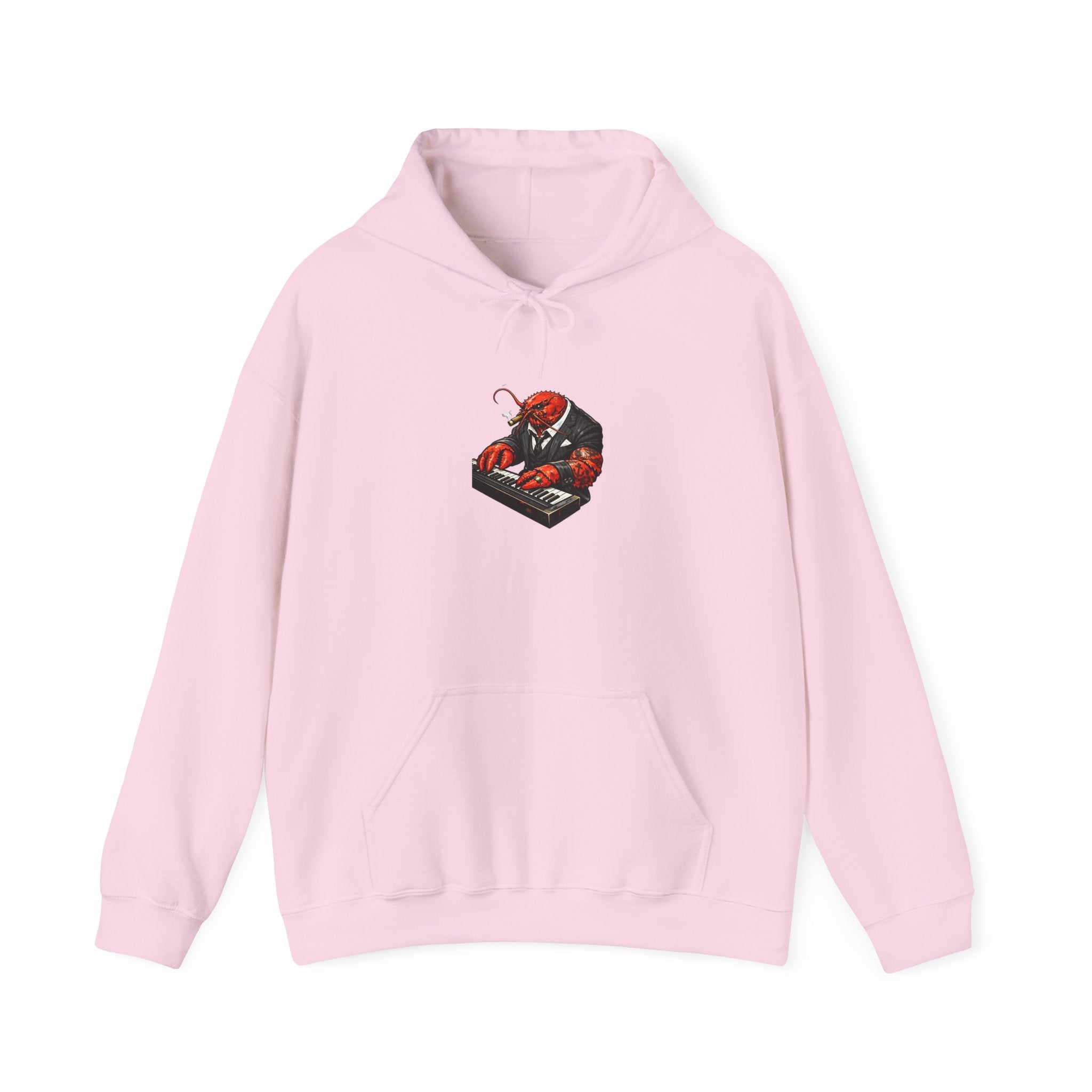 Lobster plays piano too - Graphic Hoodie