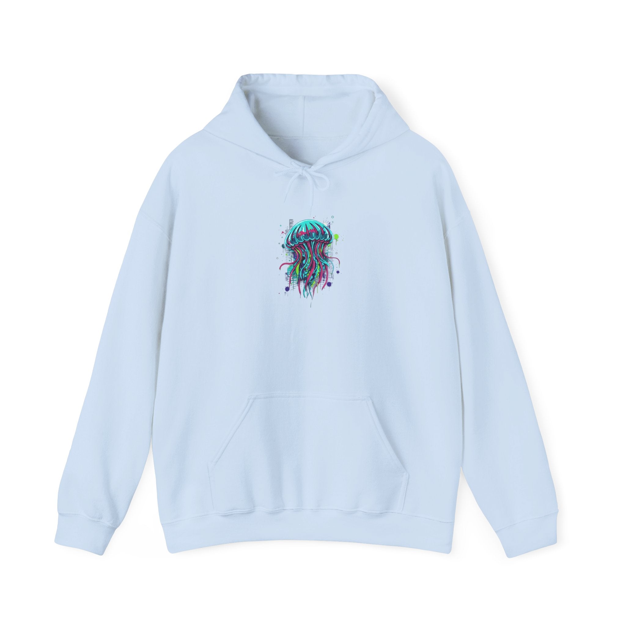 Graffiti Jellyfish - Graphic Hoodie