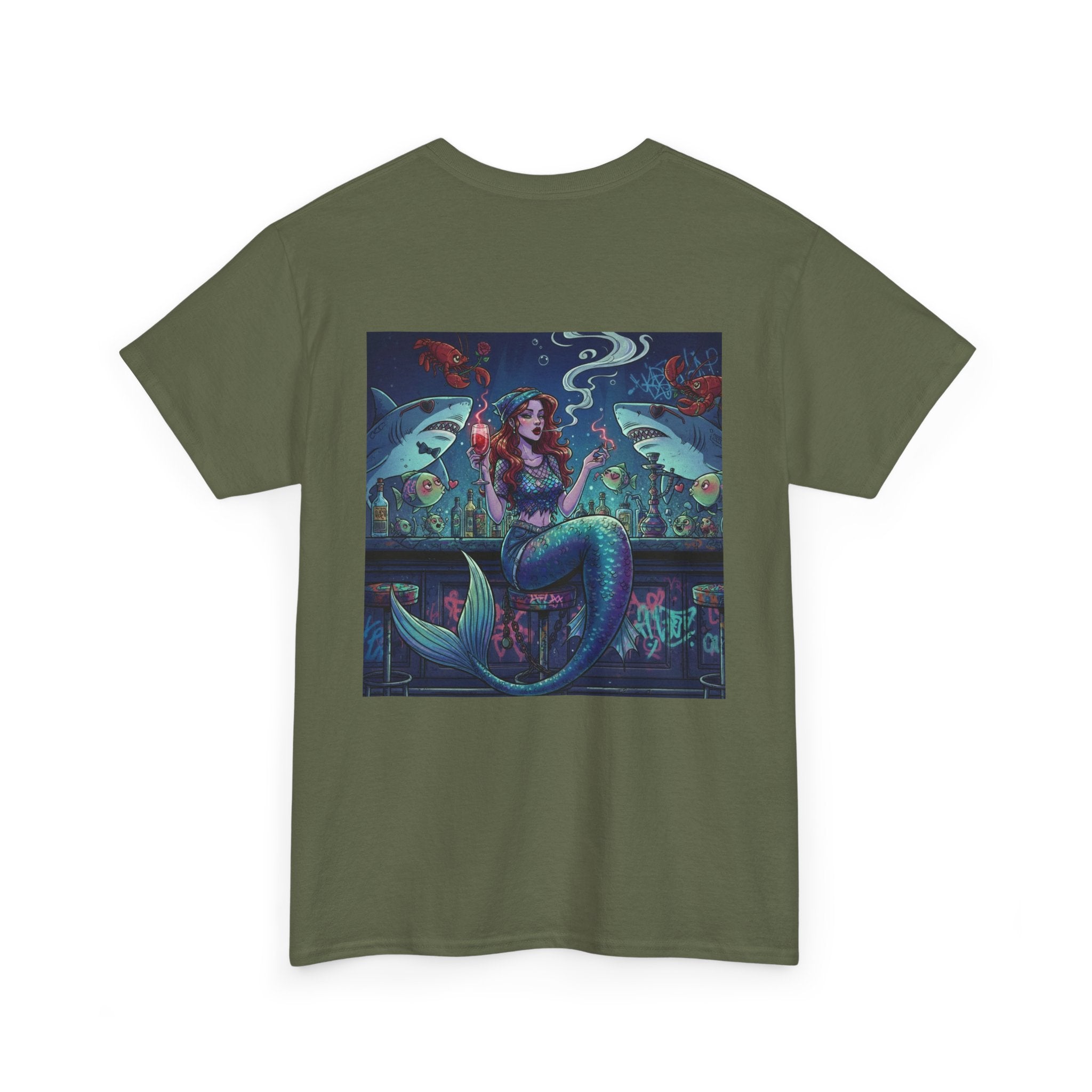 Mermaid at the Bar - Graphic T-Shirt